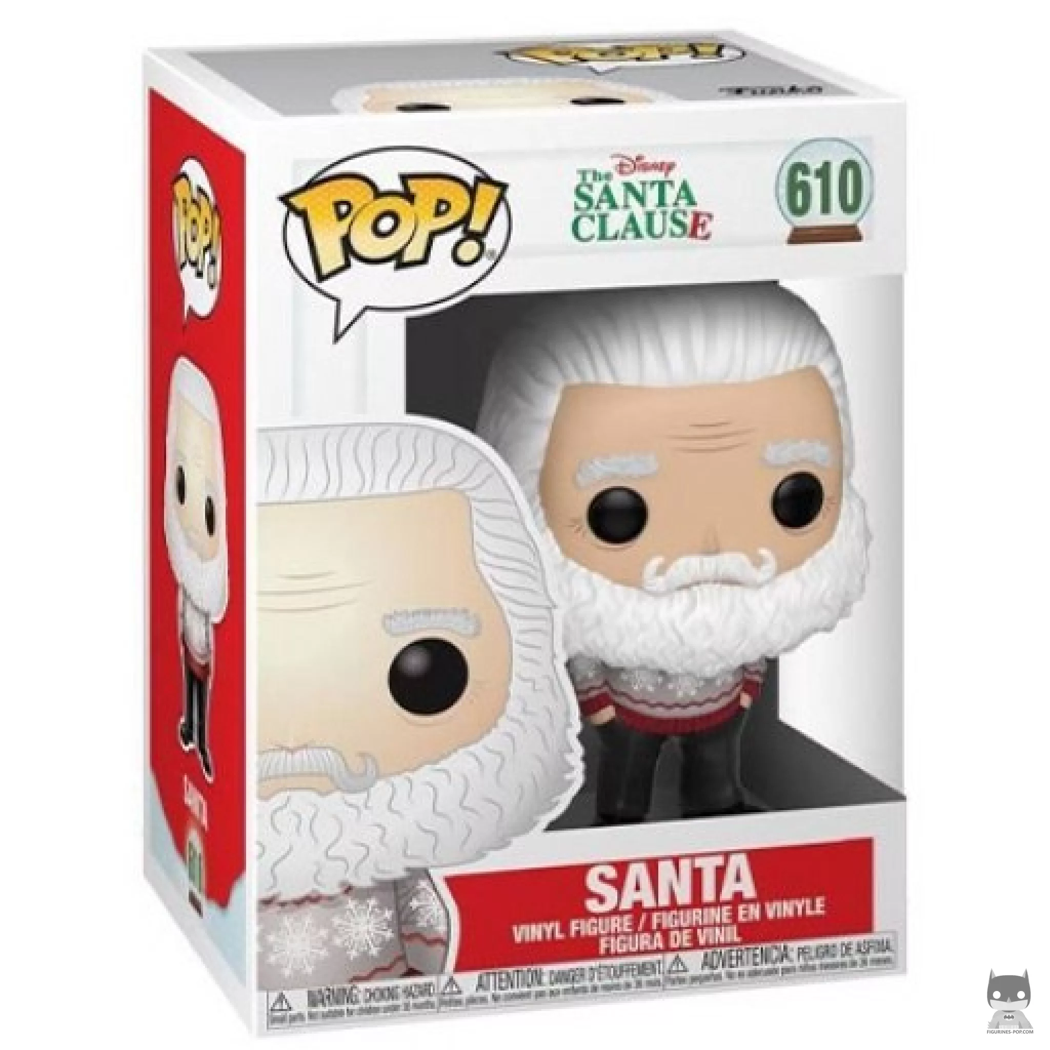 Figura Funko Pop! Papá Noel en su caja
