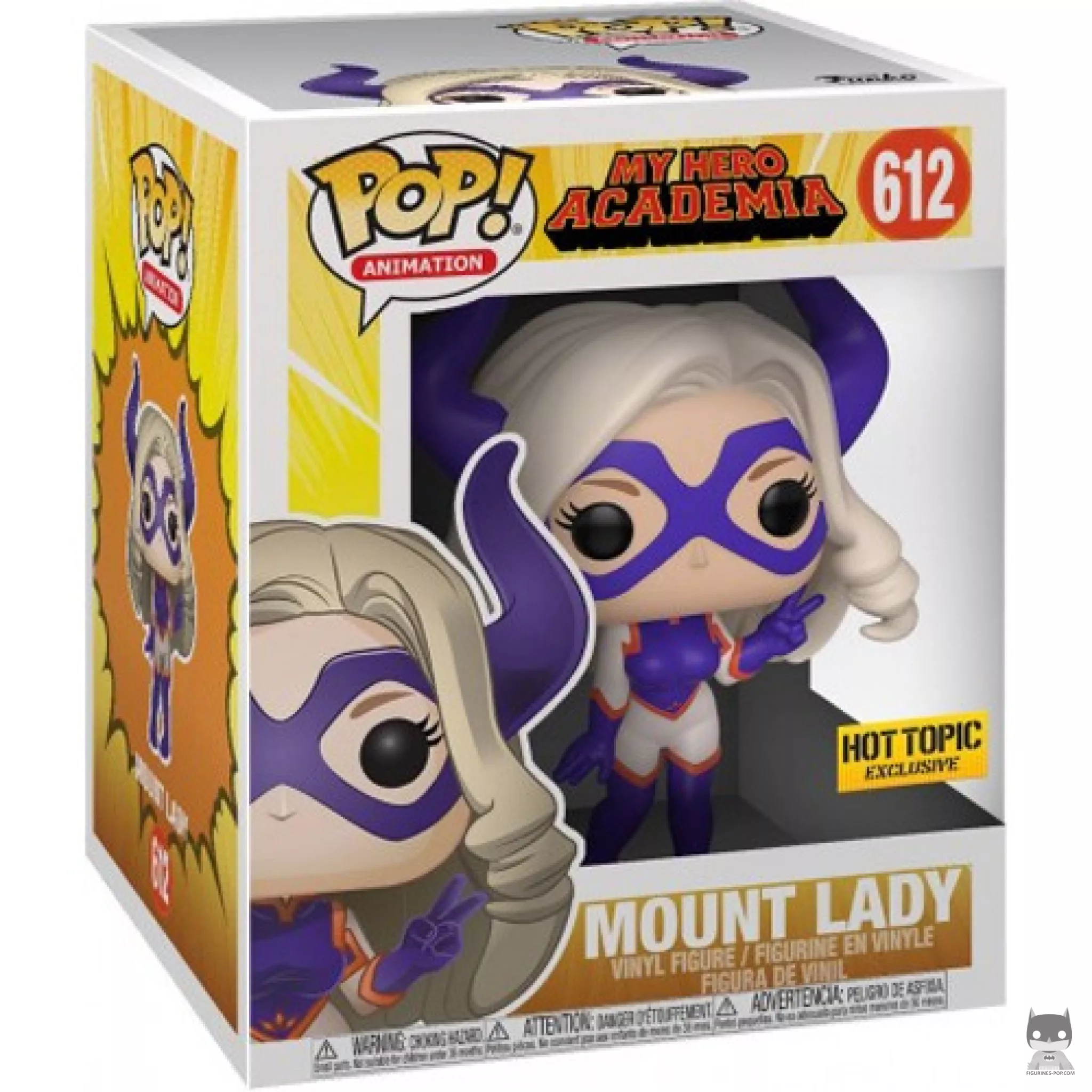 Figura Funko Pop! Mount Lady (Supersized) en su caja