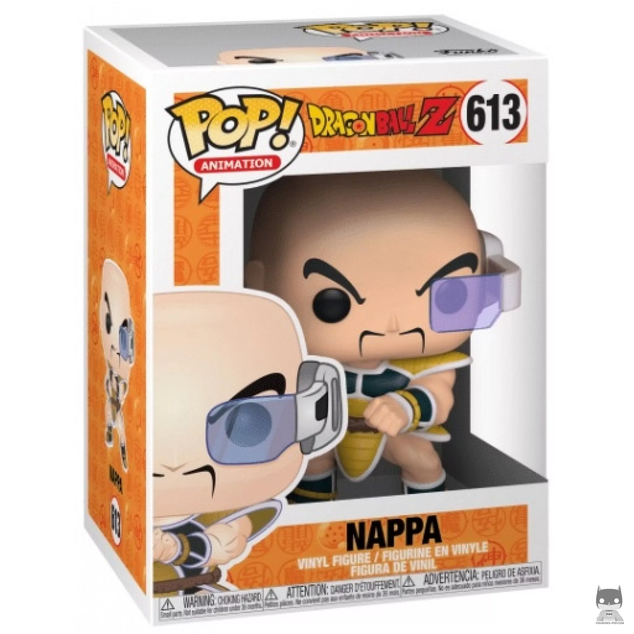 Figura Funko Pop! Nappa en su caja