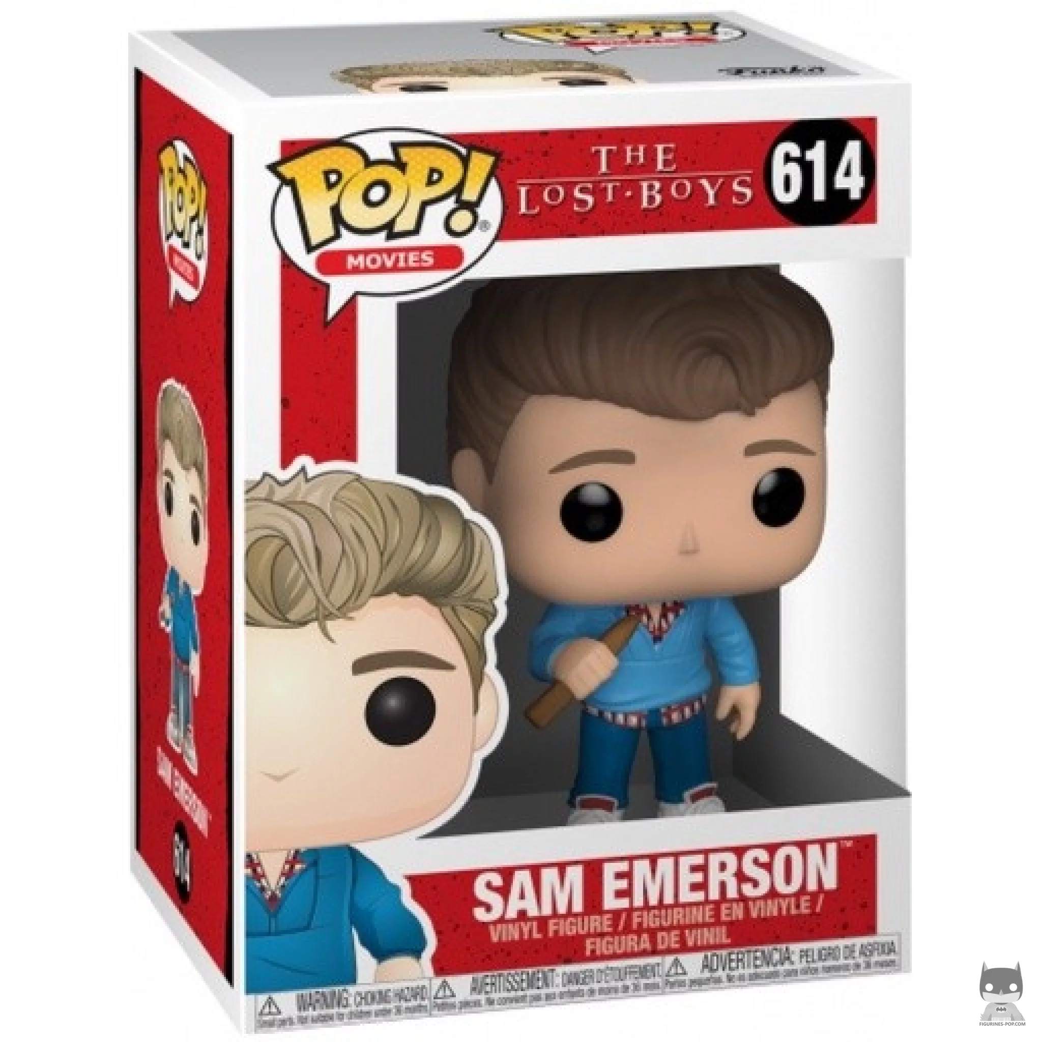 Figura Funko Pop! Sam Emerson en su caja