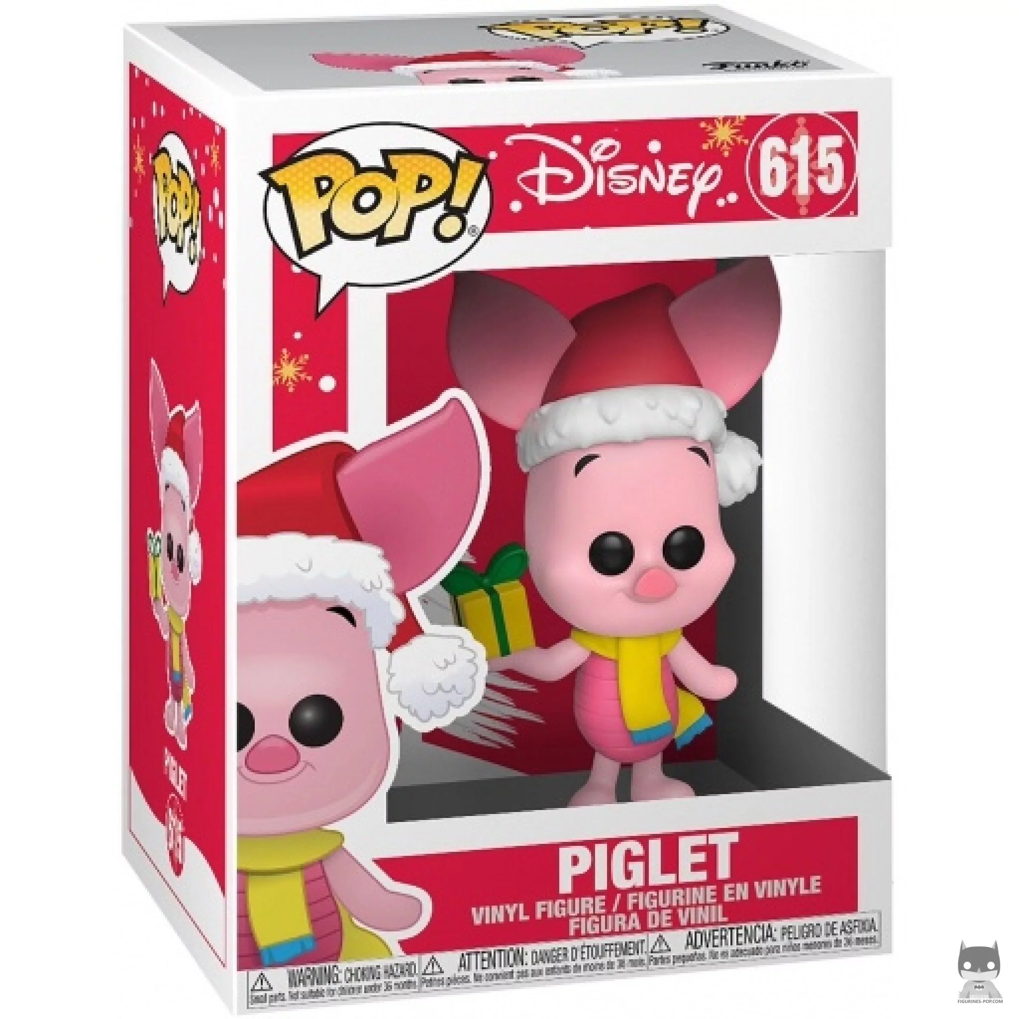 Figura Funko Pop! Piglet Navidad en su caja