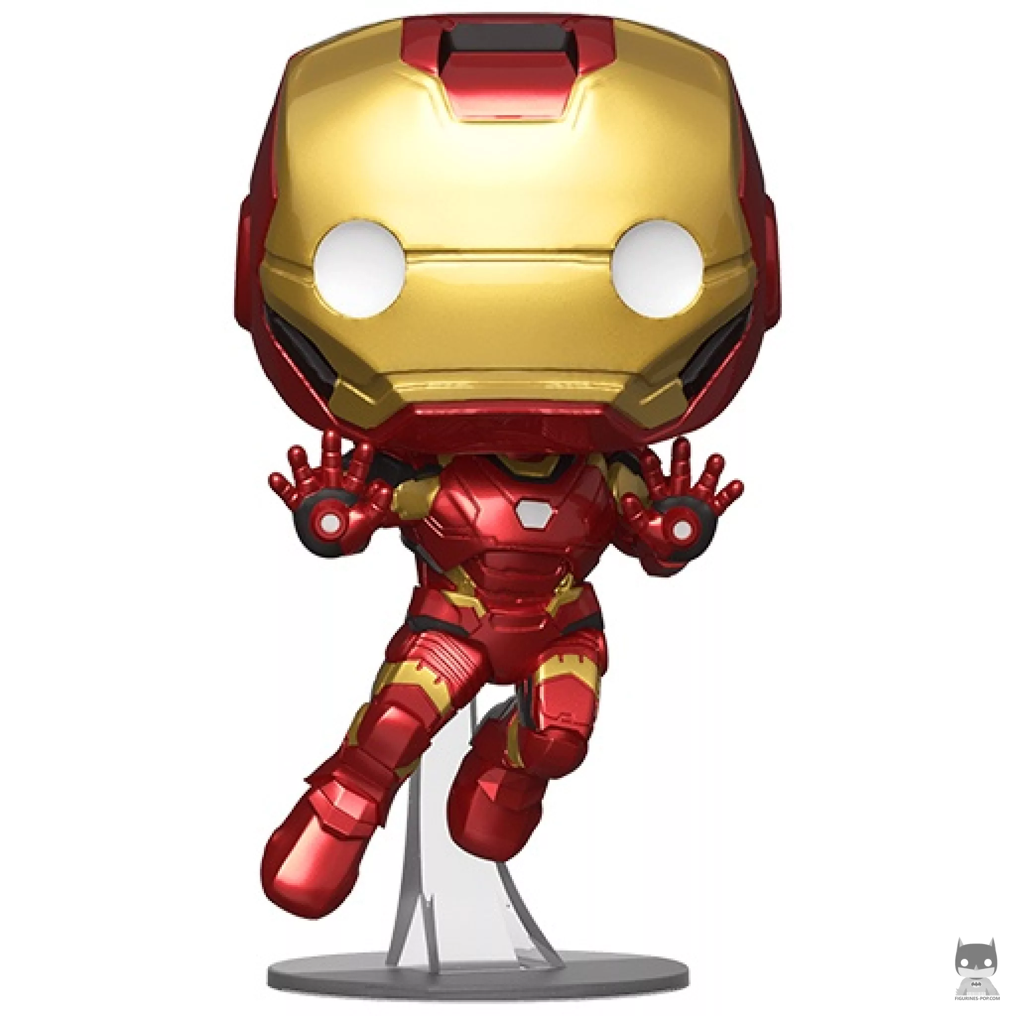 Figura Funko Pop! Iron Man (Metalizado) (Marvel Comics)