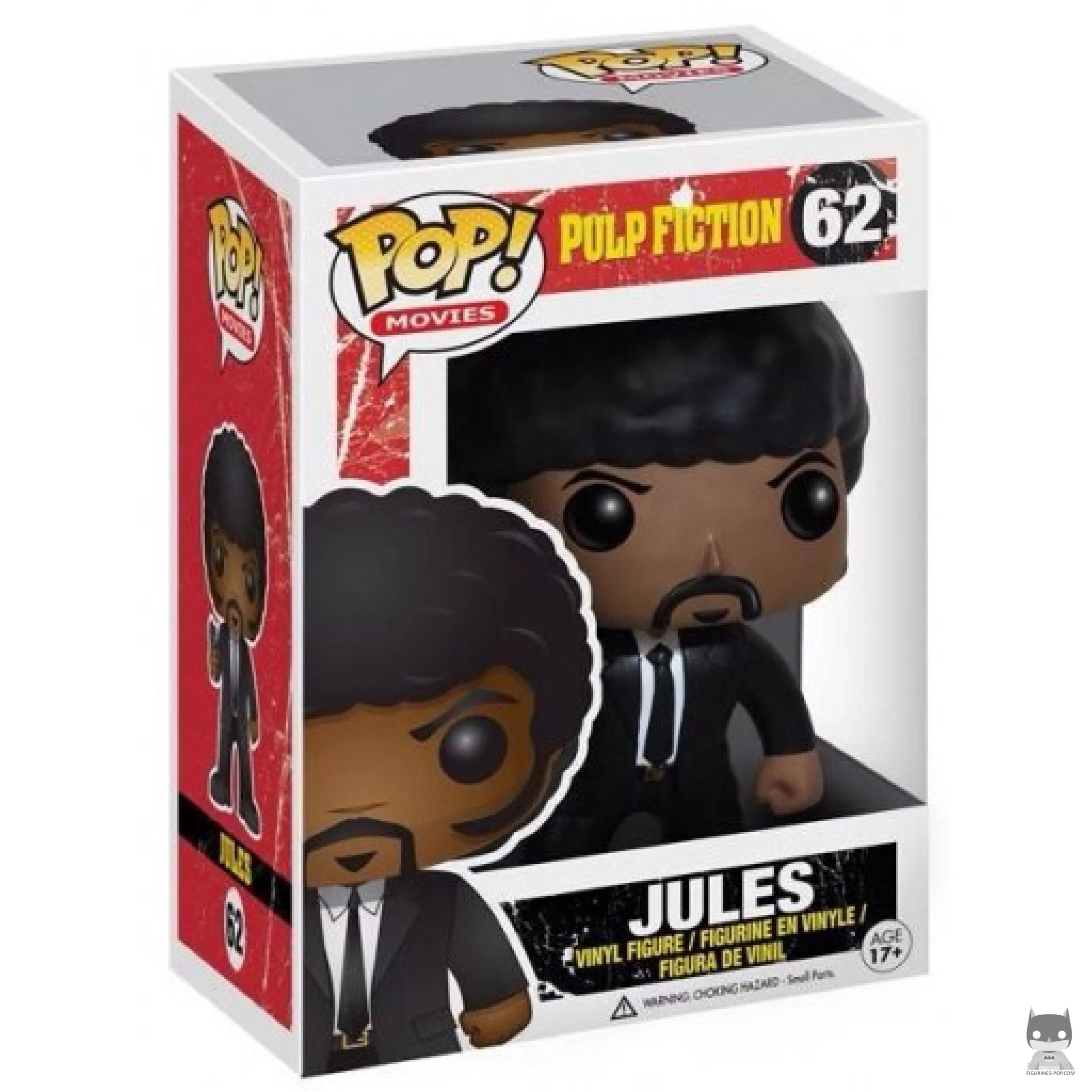 Figura Funko Pop! Jules Winnfield en su caja