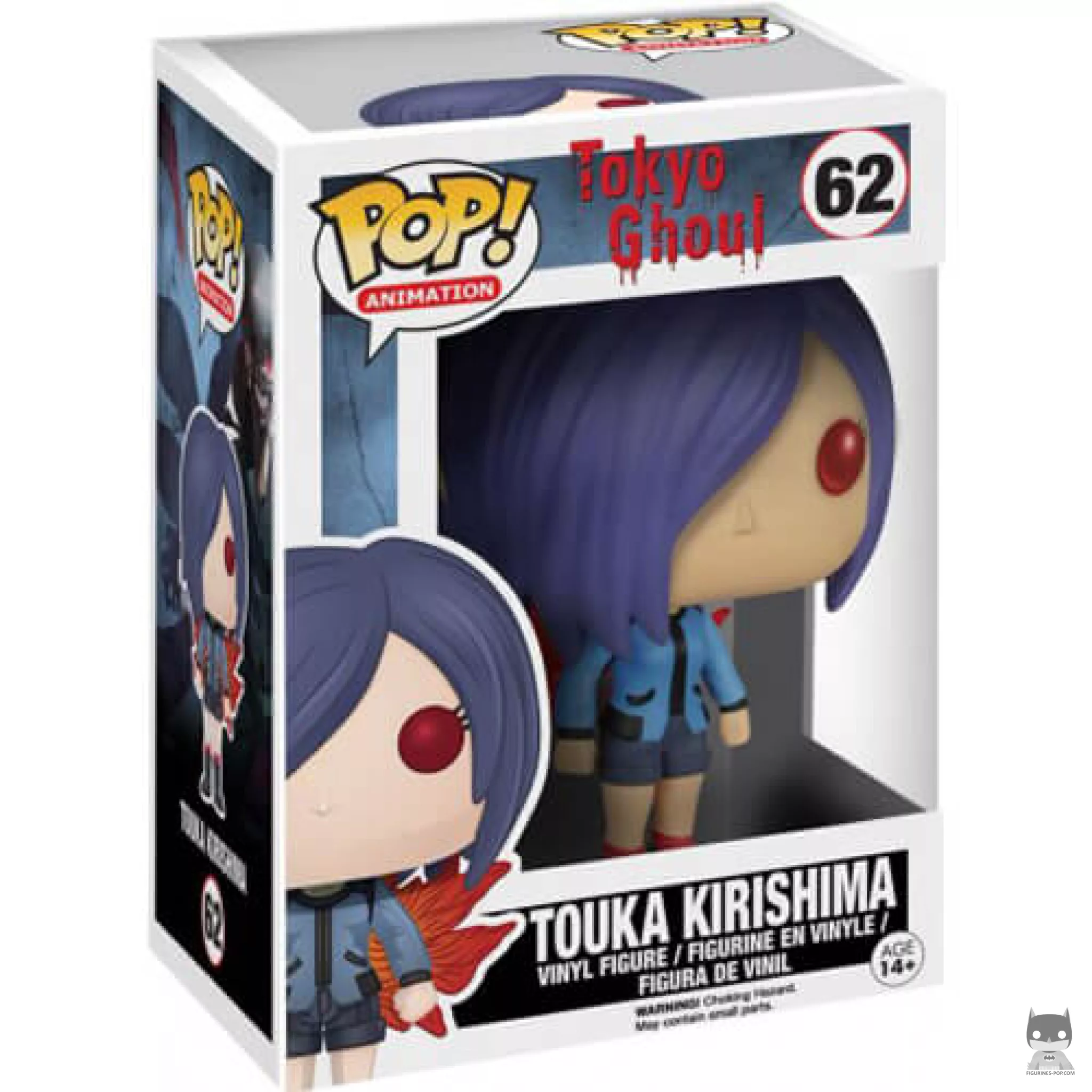 Figura Funko Pop! Touka Kirishima en su caja