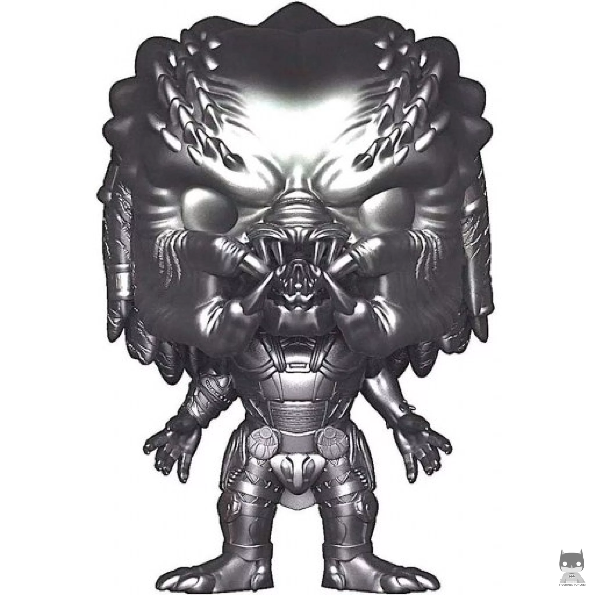 Figura Funko Pop! Fugitive Predator (Cromado & Negro) (Depredador)