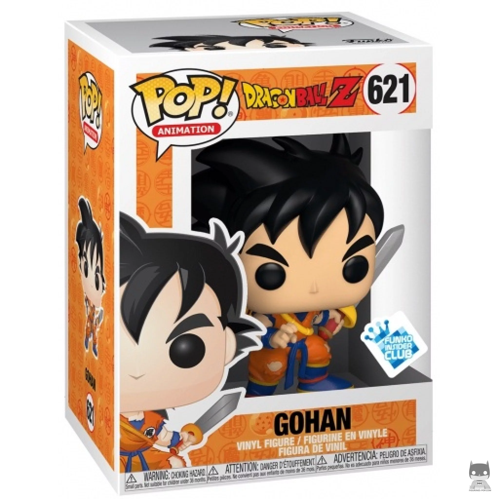 Figura Funko Pop! Gohan en su caja