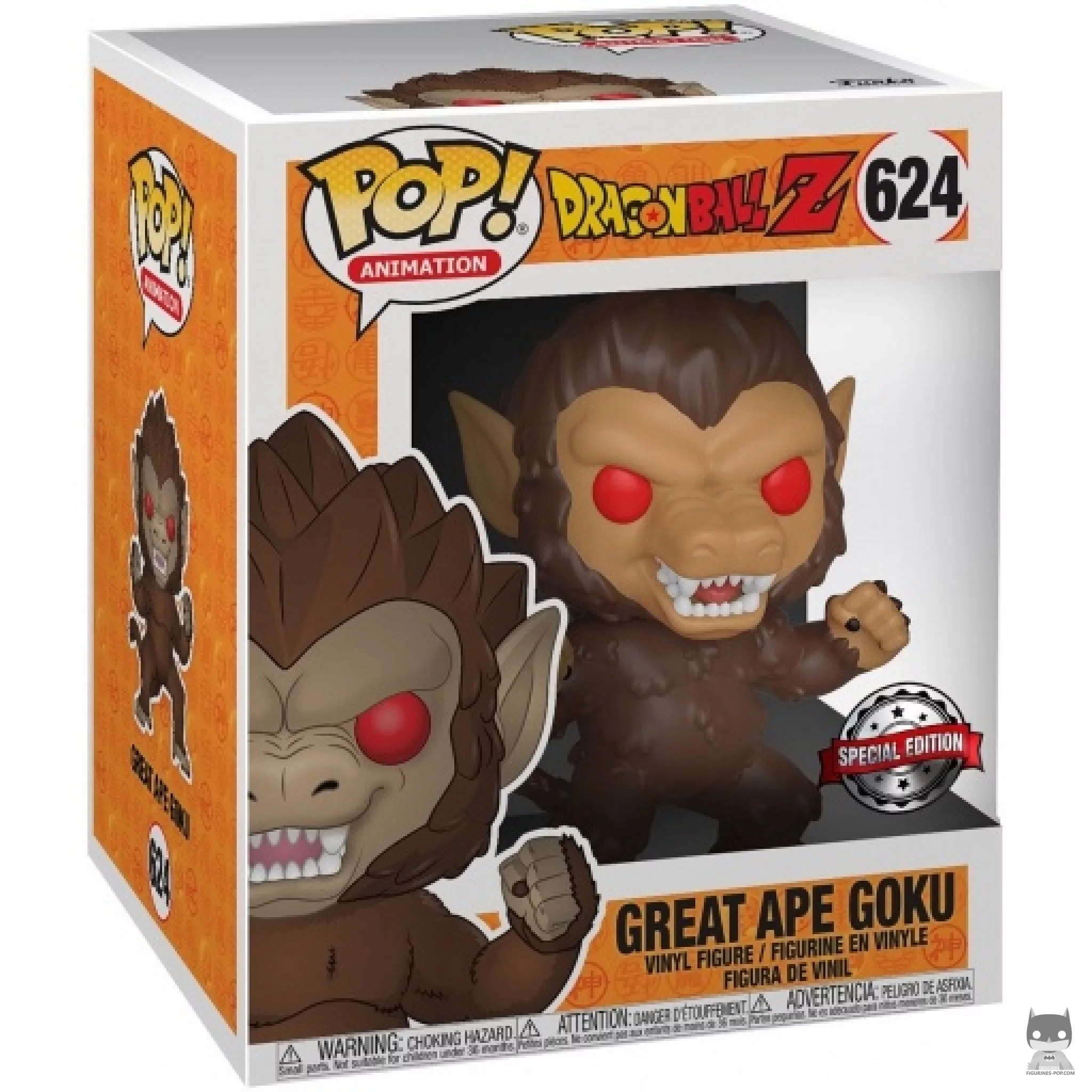 Figura Funko Pop! Goku Ozaru (Supersized) en su caja