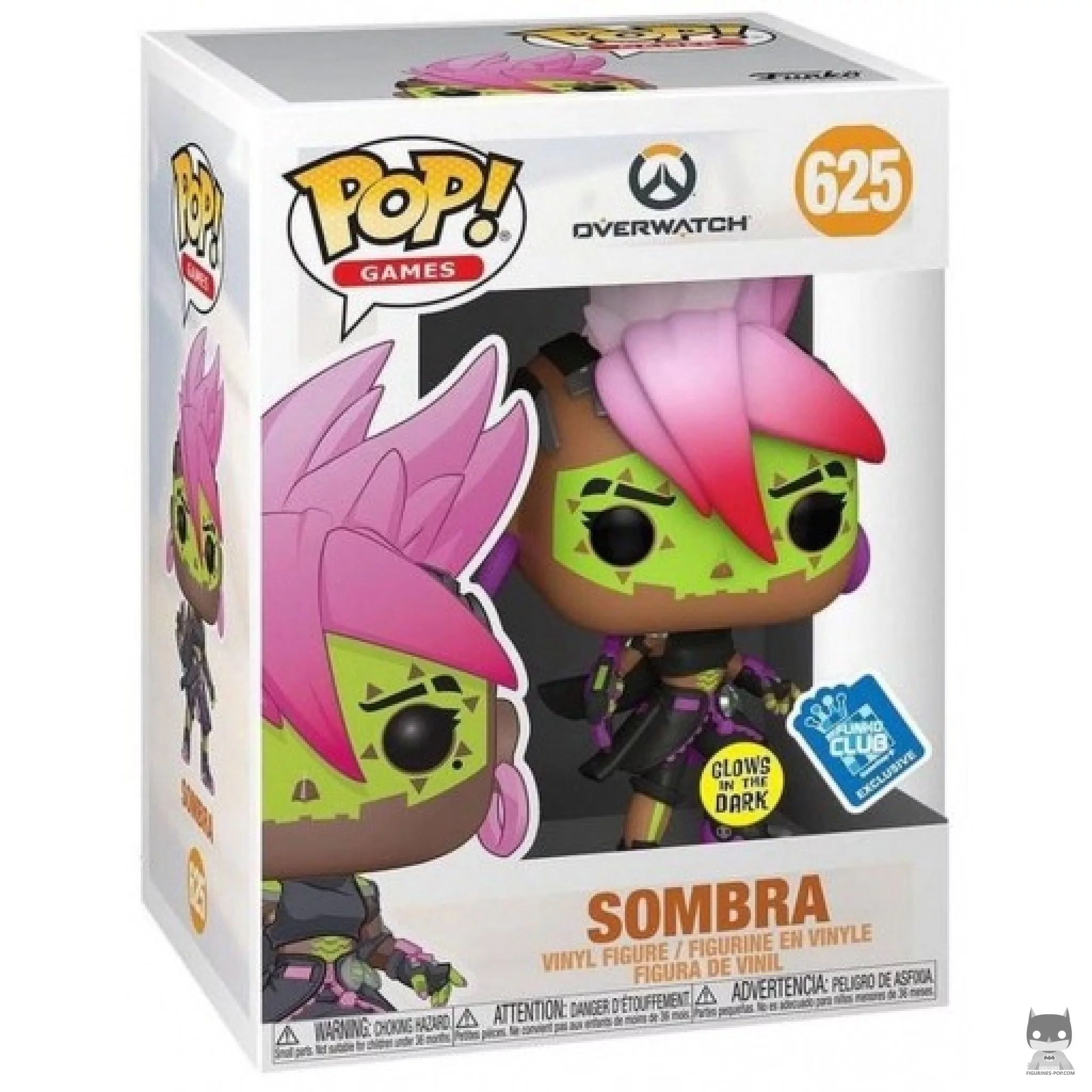 Figura Funko Pop! Sombra (Brilla en la oscuridad) en su caja