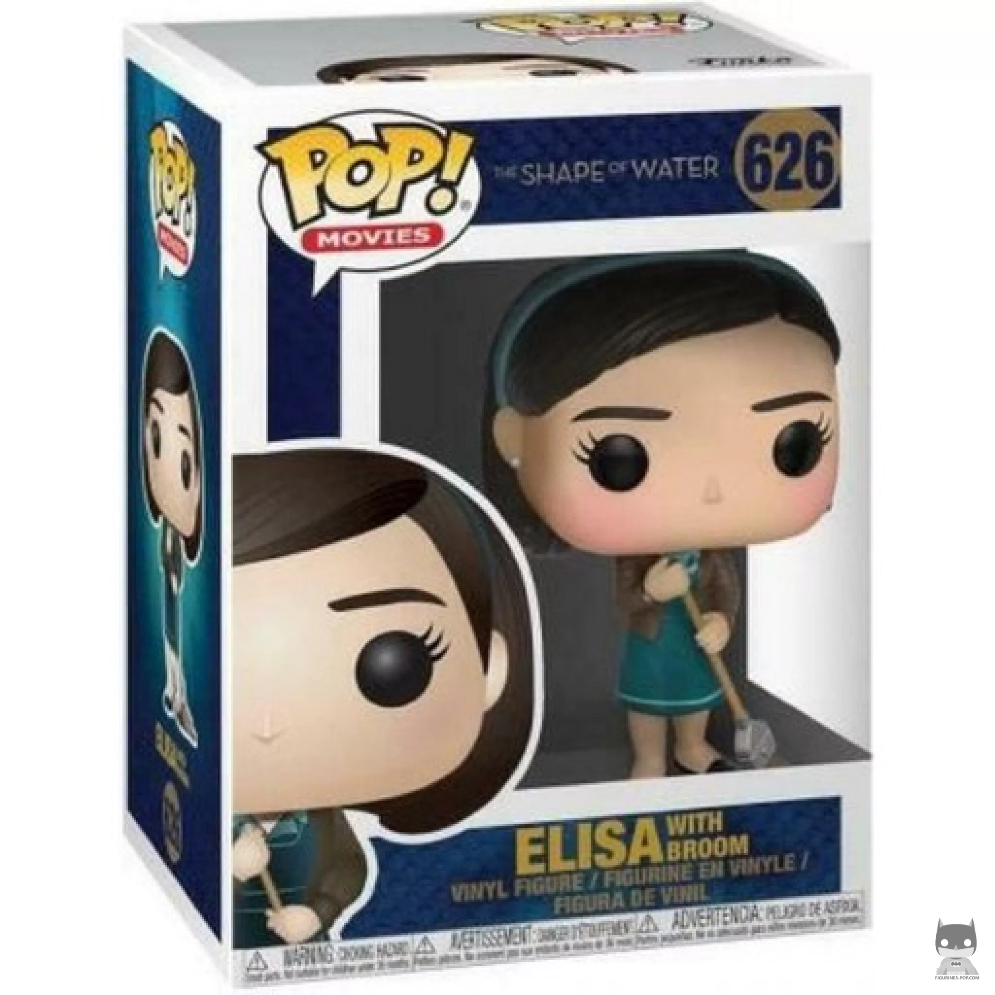 Figura Funko Pop! Elisa con escoba en su caja