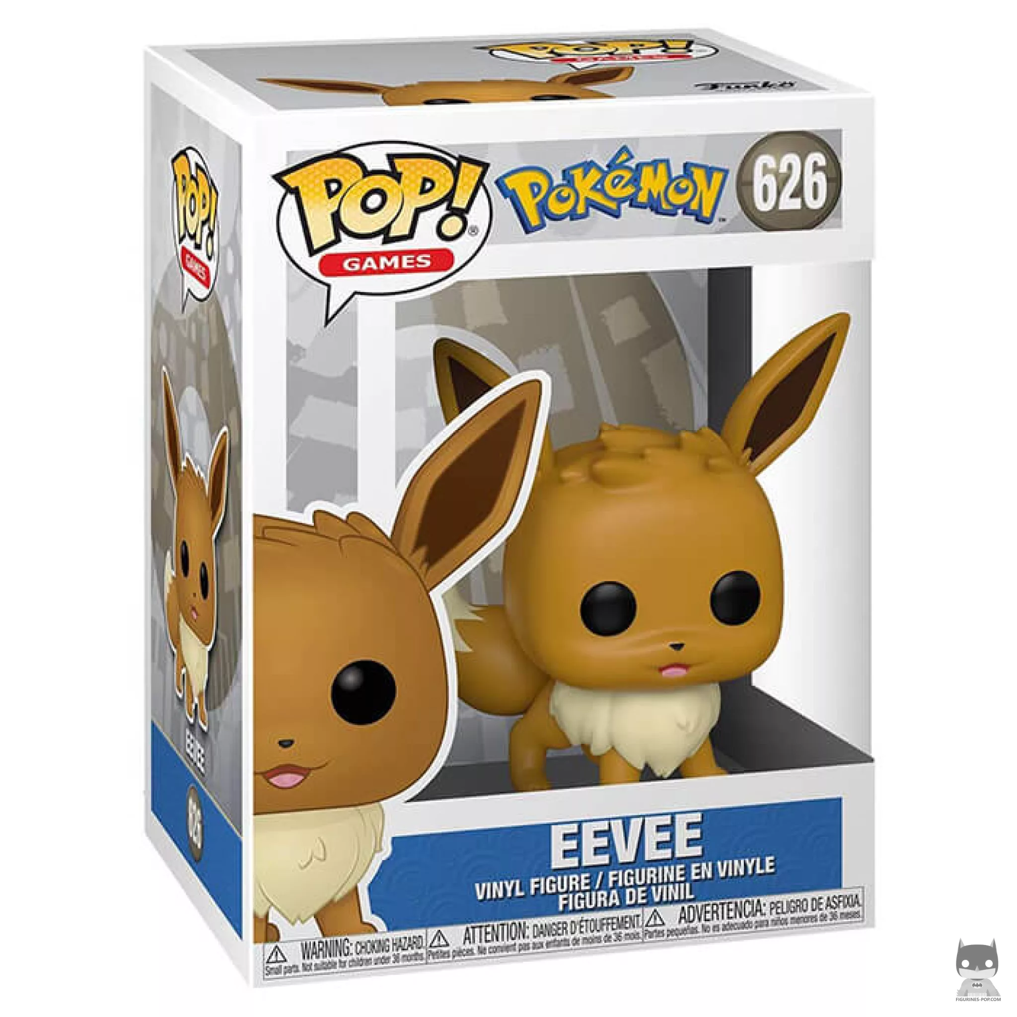 Figura Funko Pop! Eevee en su caja