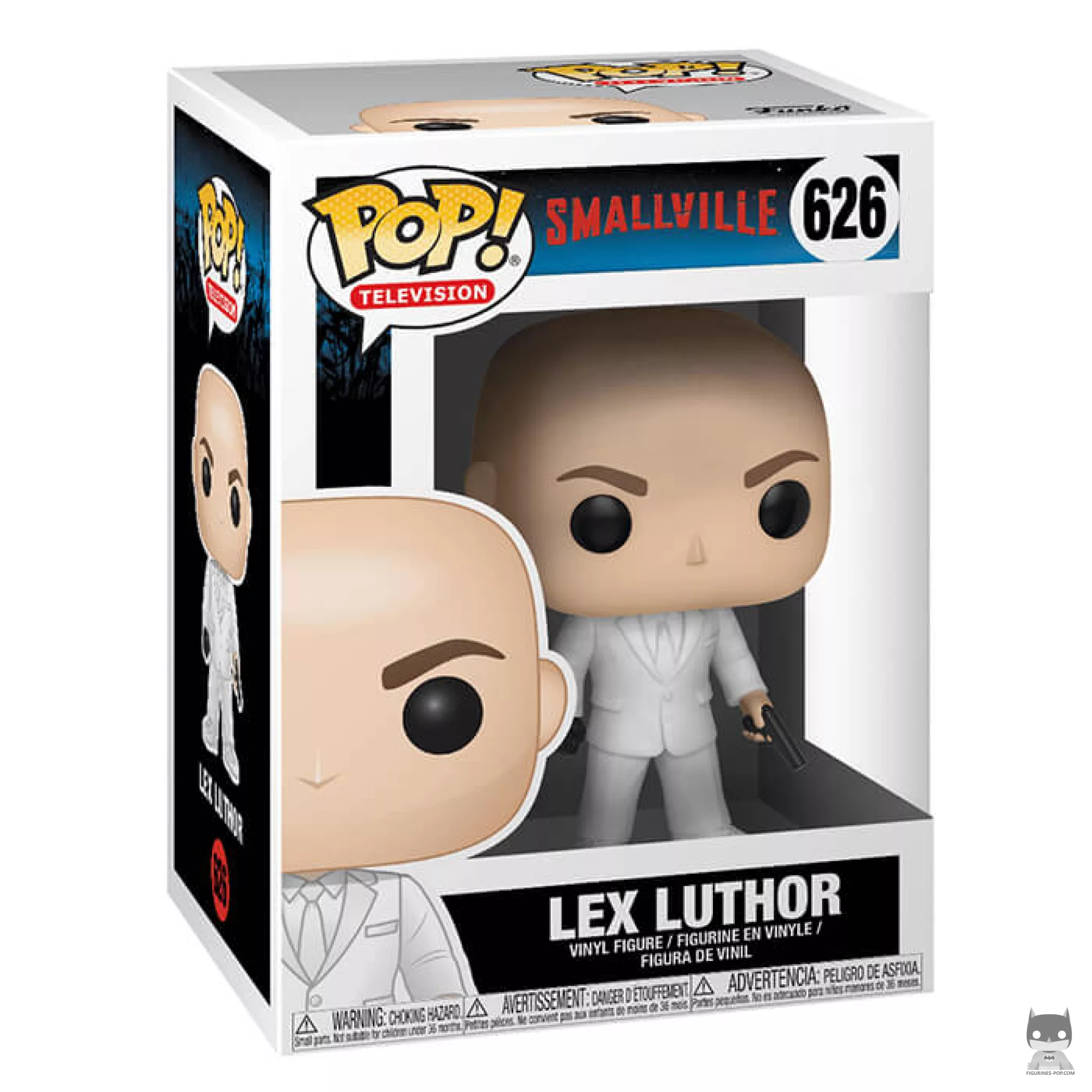Figura Funko Pop! Lex Luthor en su caja