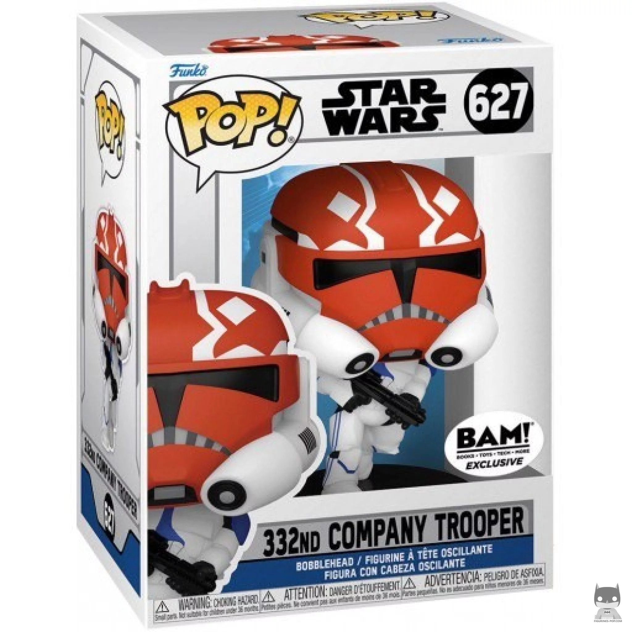Figura Funko Pop! Soldado de la Compañía 332 en su caja