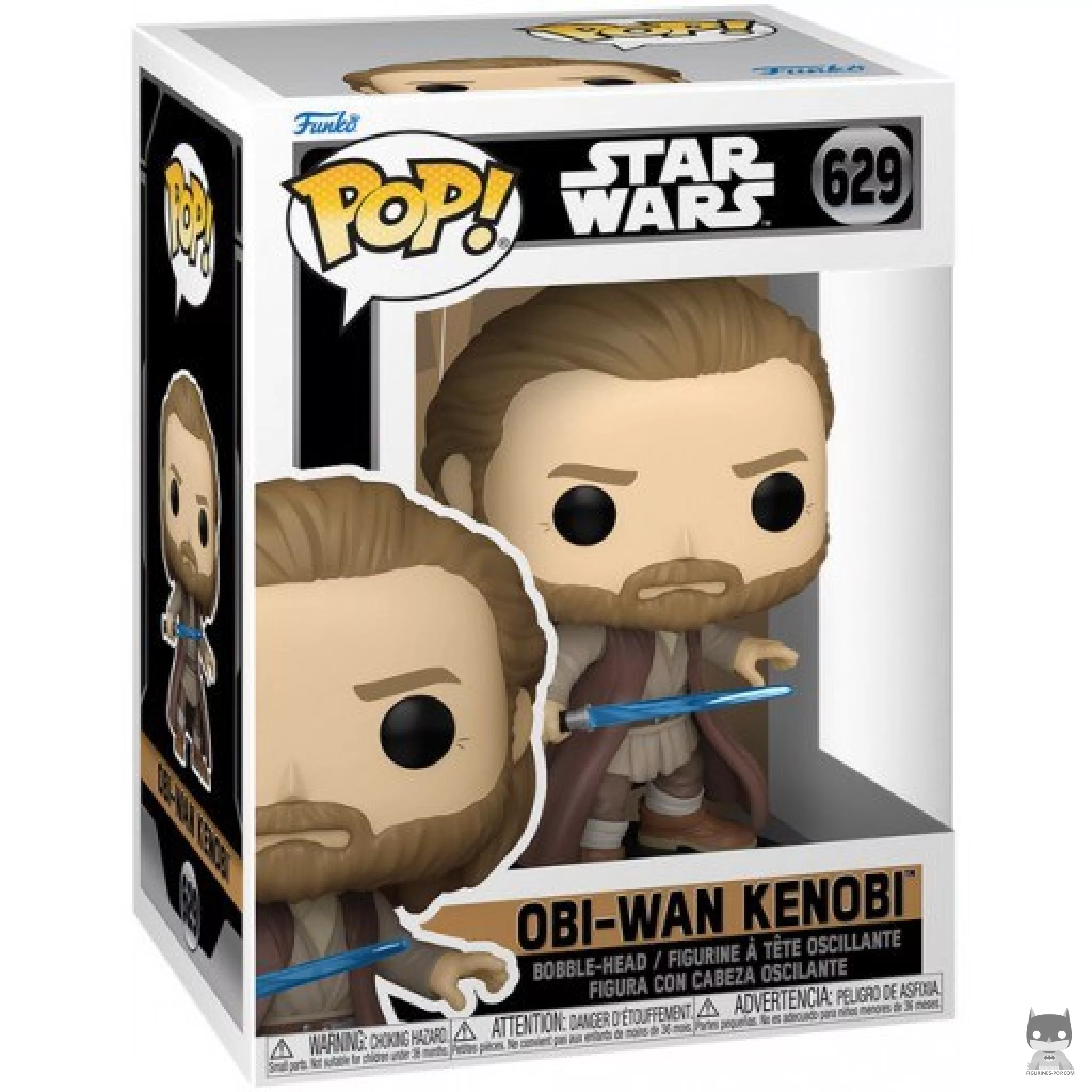 Figura Funko Pop! Obi-Wan Kenobi en su caja