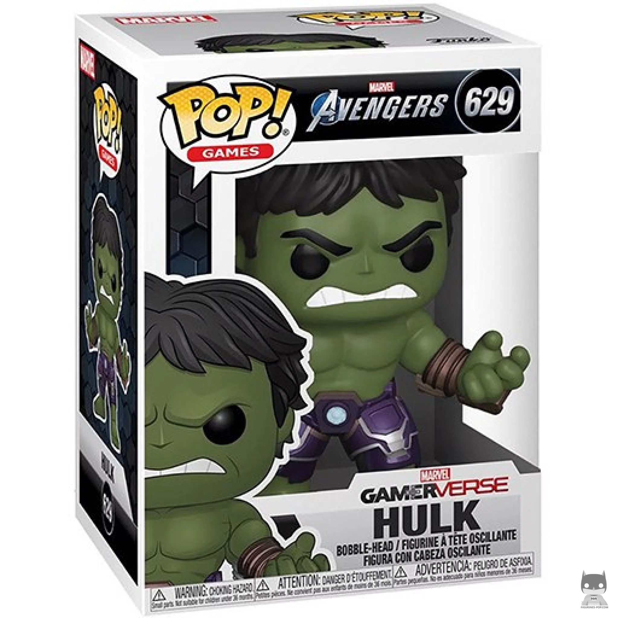 Figura Funko Pop! Hulk en su caja