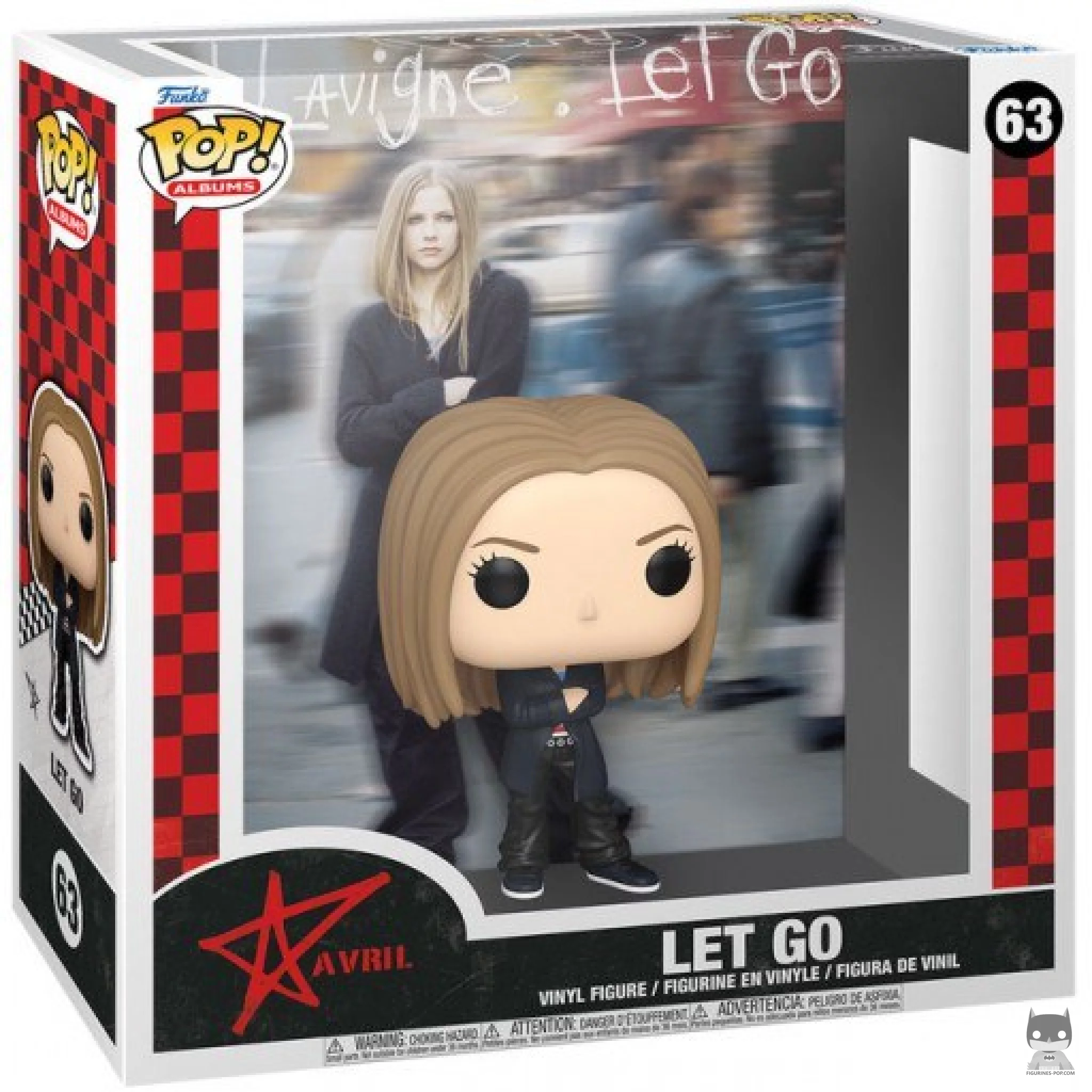 Figura Funko Pop! Avril Lavigne: Let Go en su caja