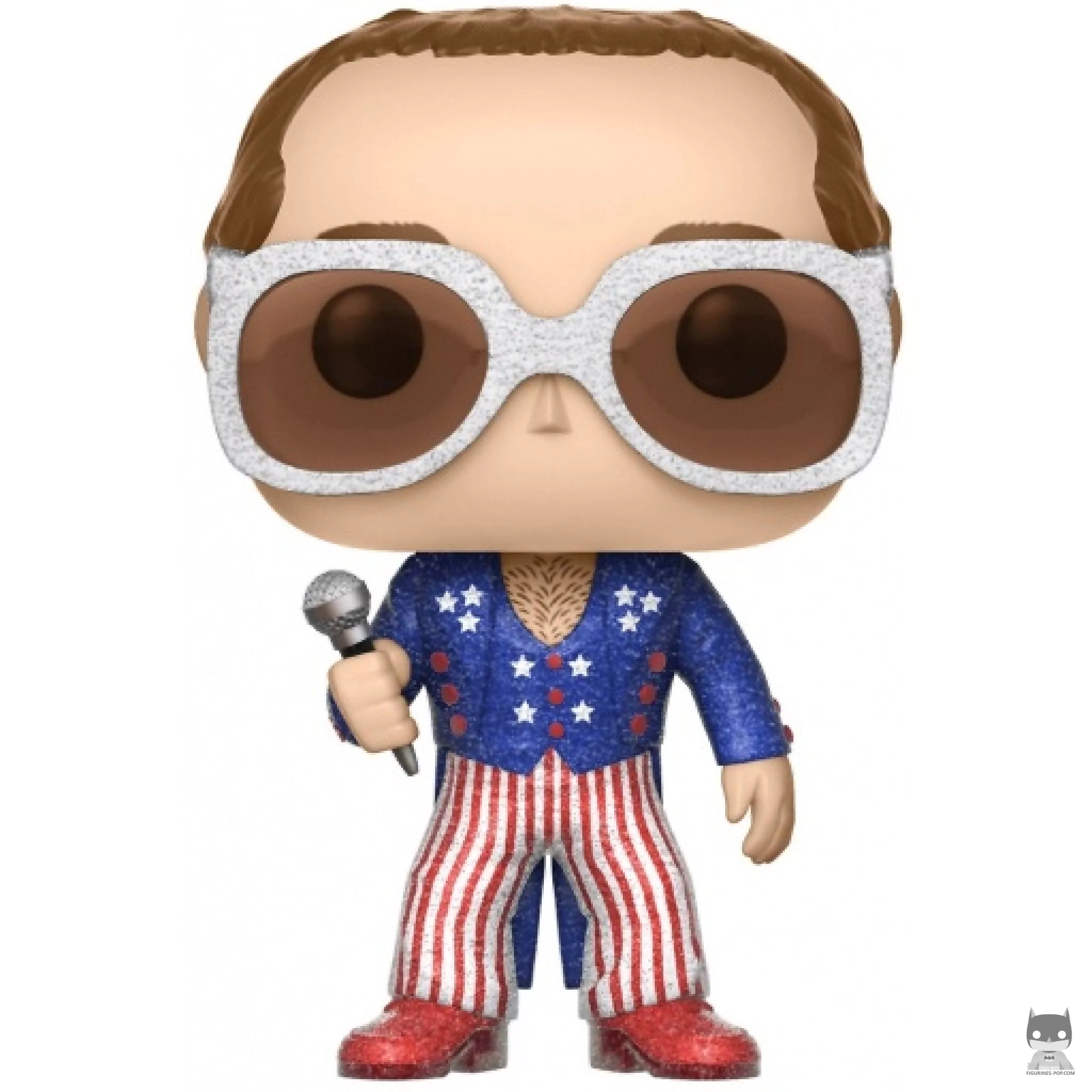 Figura Funko Pop! Elton John (EE. UU.) (Purpurina) (Elton John)