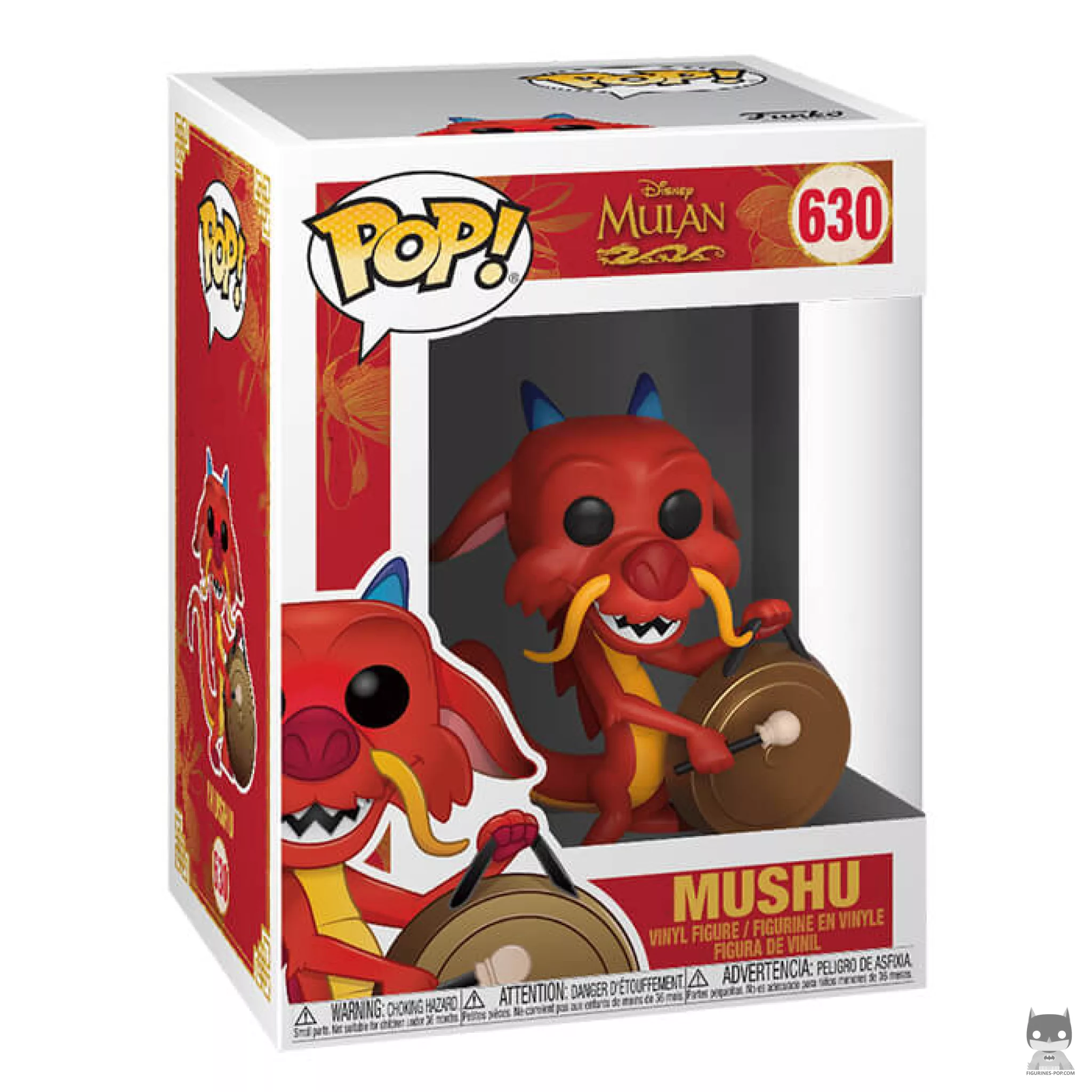 Figura Funko Pop! Mushu en su caja