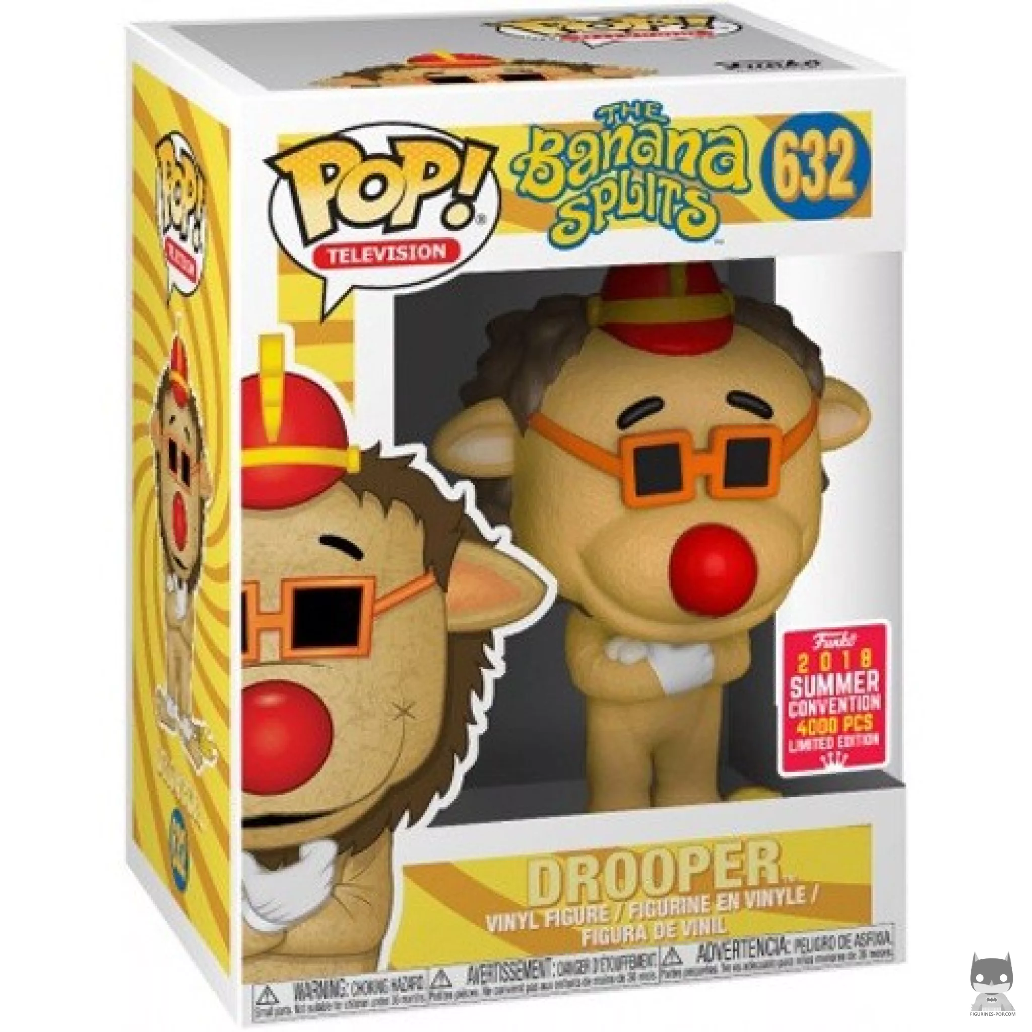 Figura Funko Pop! Drooper en su caja