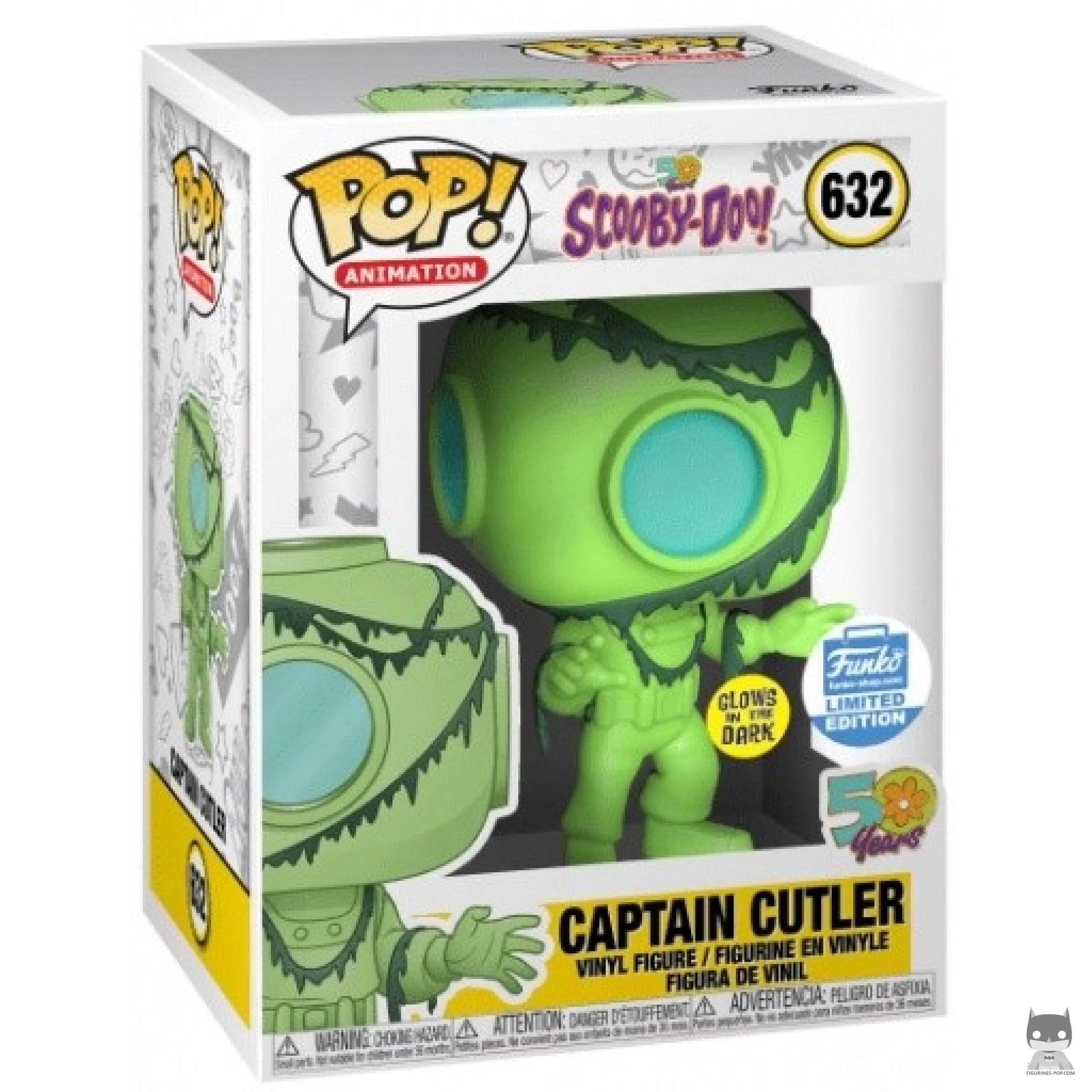 Figura Funko Pop! Capitán Cutler en su caja
