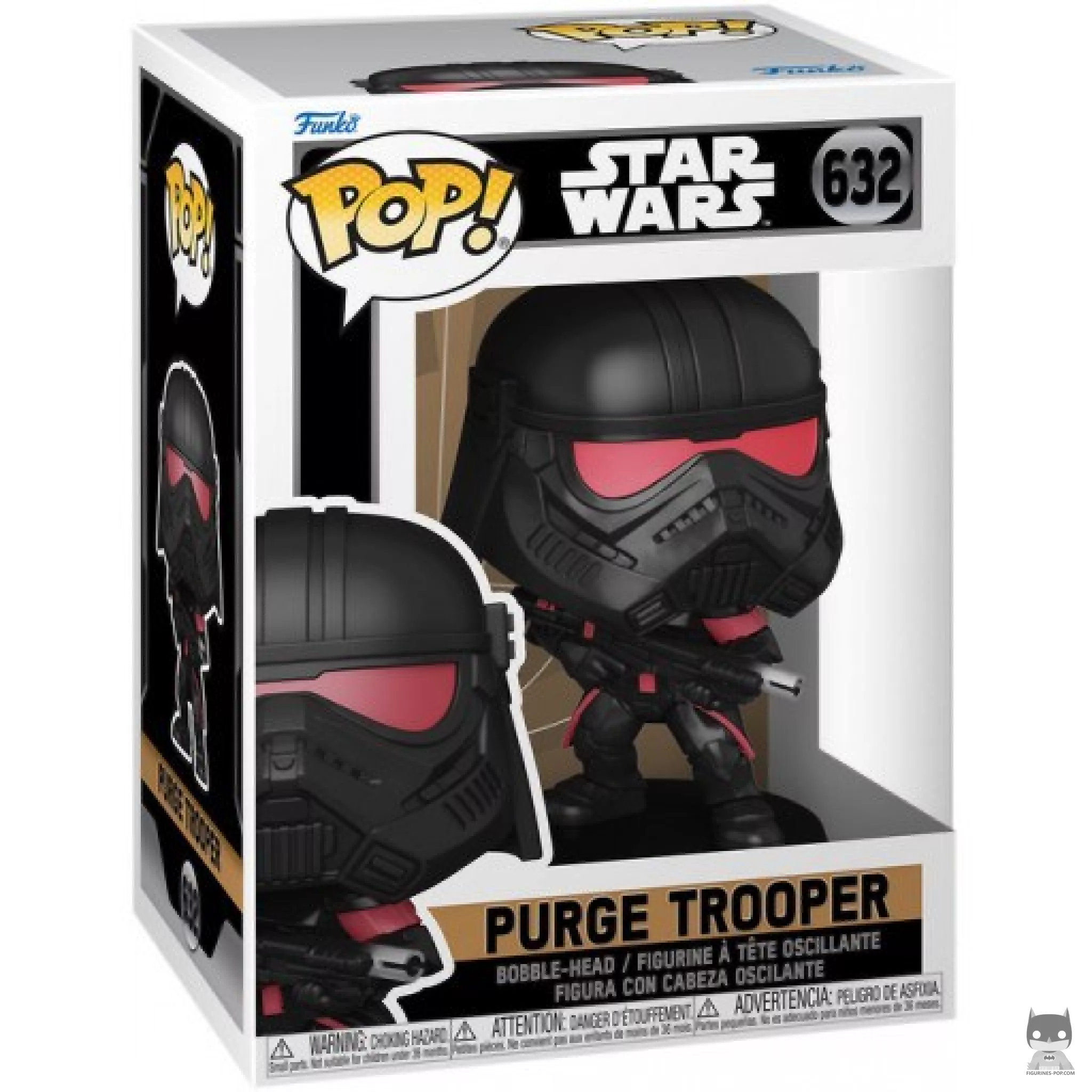 Figura Funko Pop! Purge Trooper en su caja
