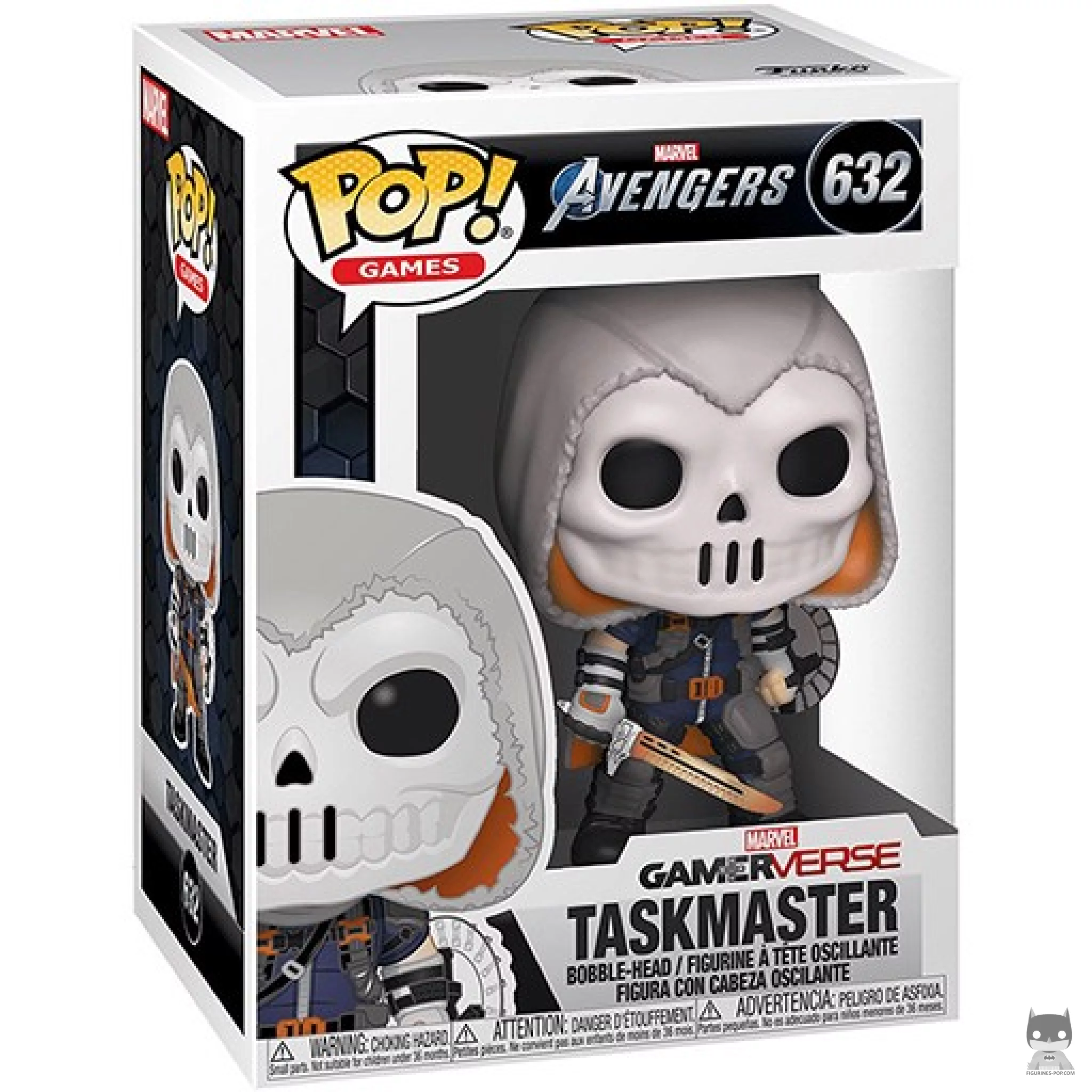 Figura Funko Pop! Taskmaster en su caja