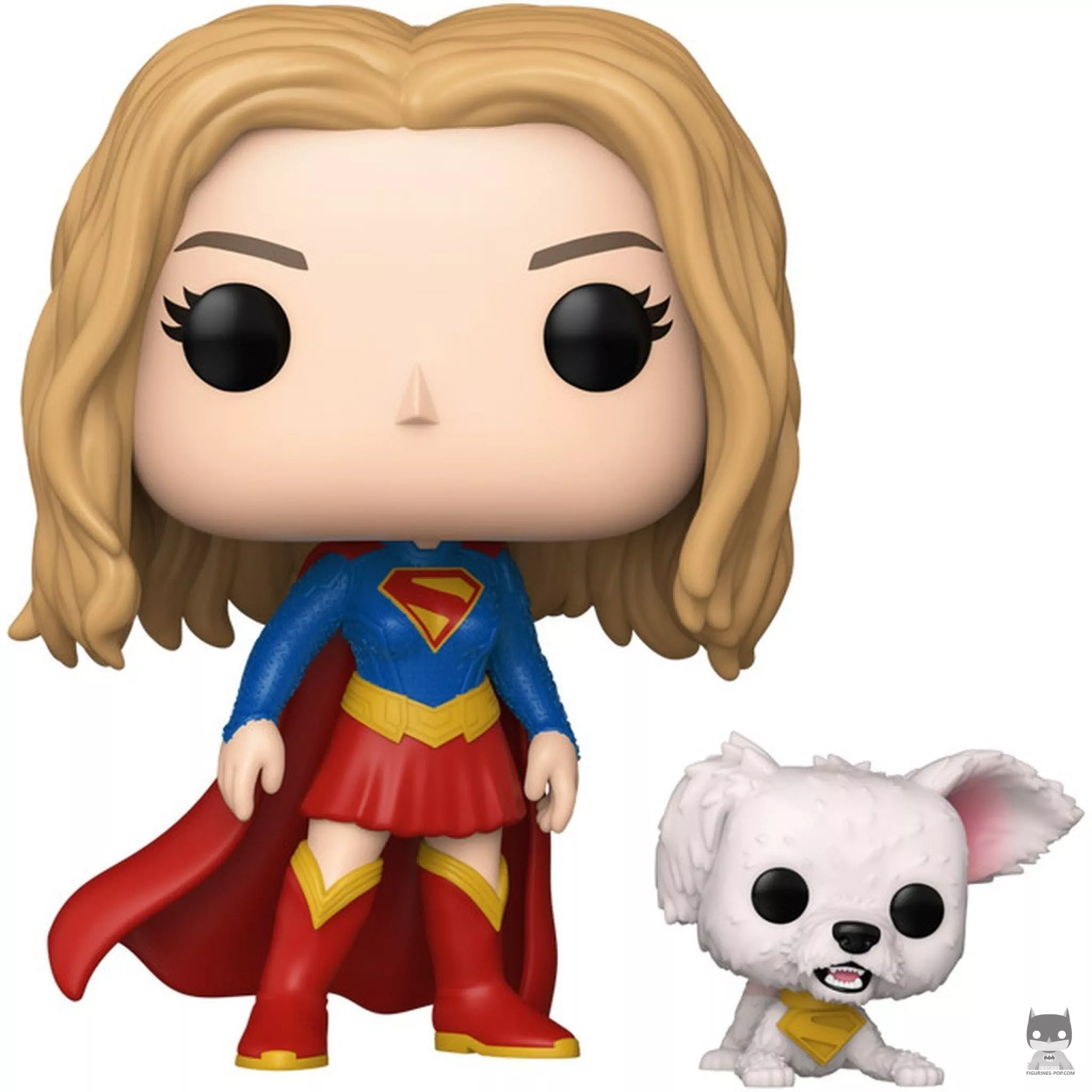 Figura Funko Pop! Supergirl con el cachorro Krypto (Supergirl)
