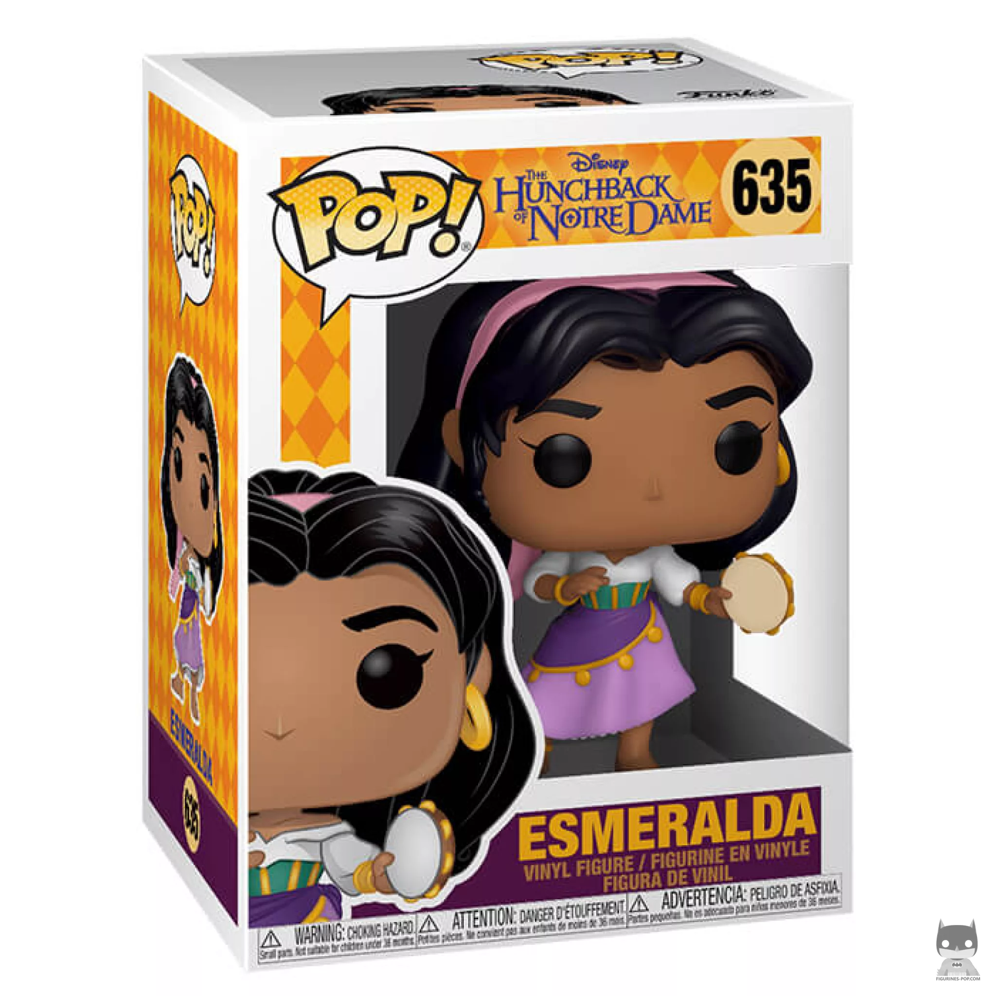 Figura Funko Pop! Esmeralda en su caja