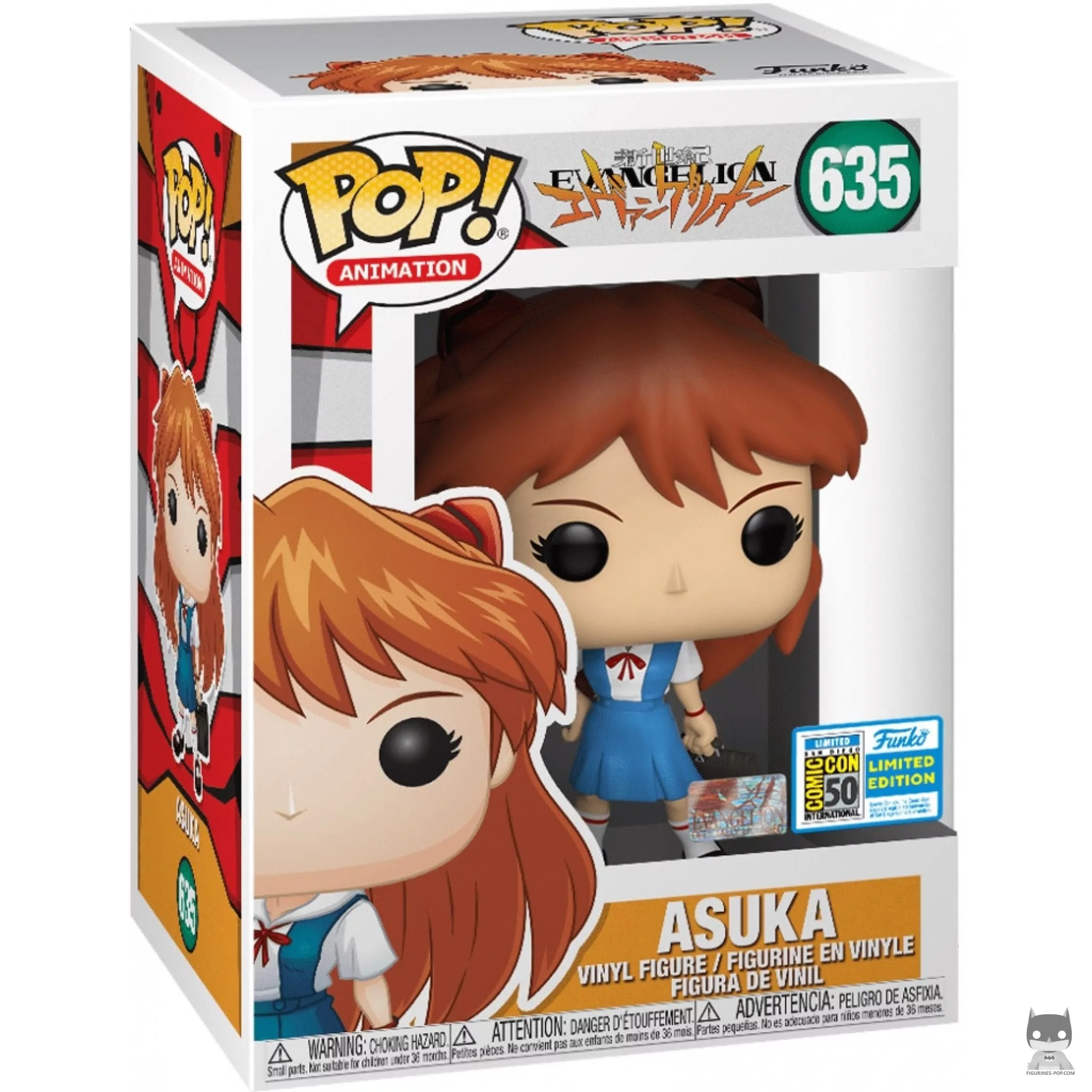 Figura Funko Pop! Asuka en su caja