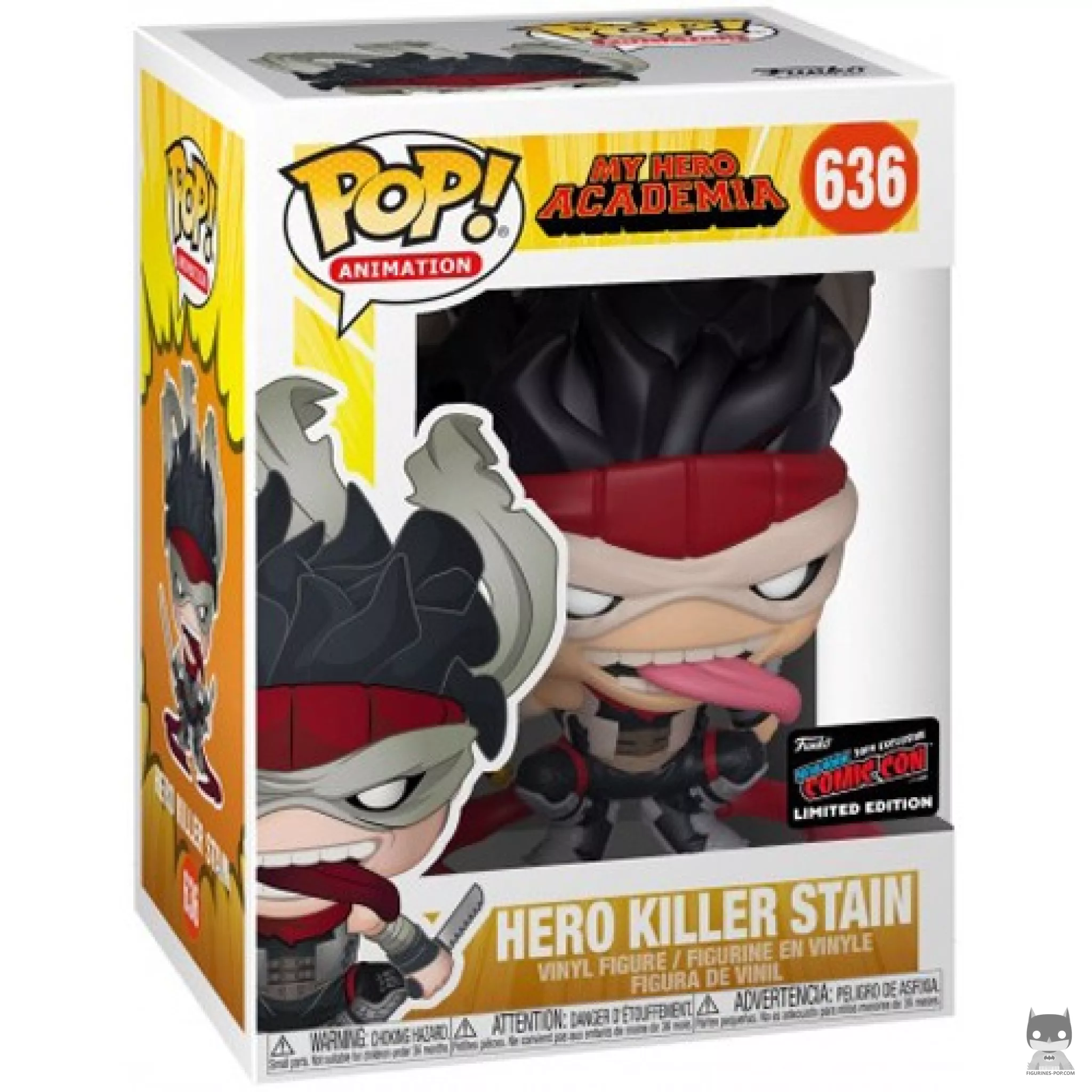Figura Funko Pop! Hero Killer Stain en su caja