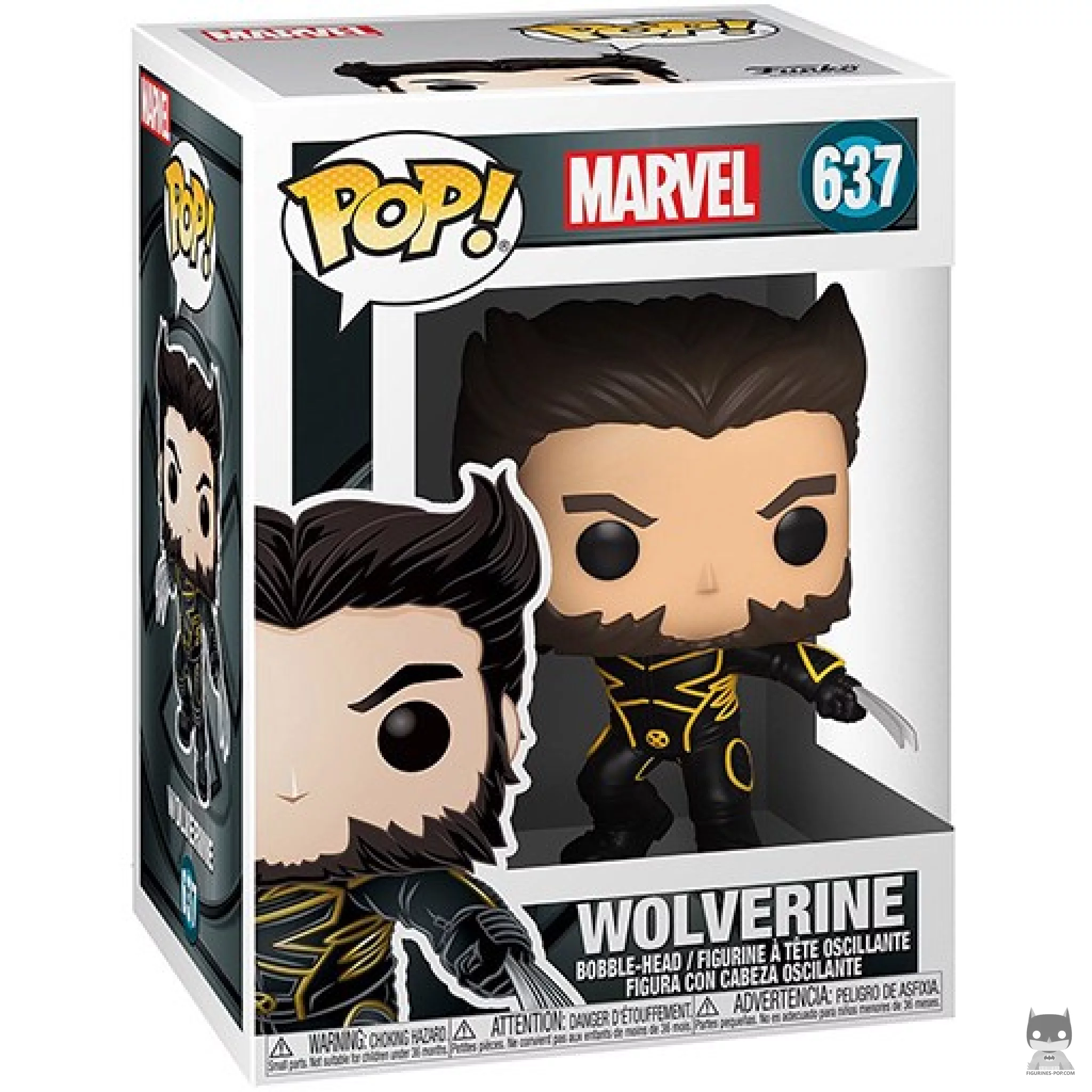 Figura Funko Pop! Lobezno en su caja