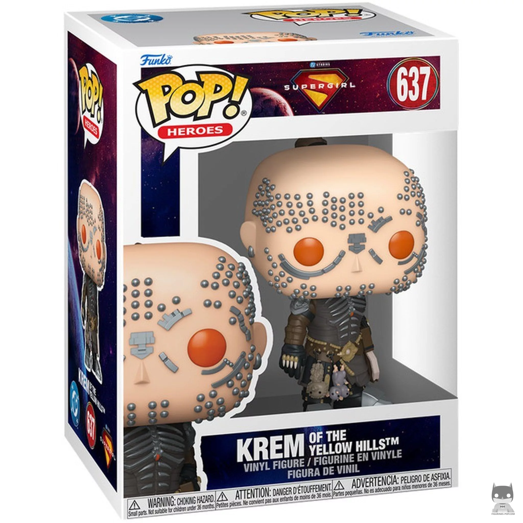 Figura Funko Pop! Krem de las Colinas Amarillas en su caja