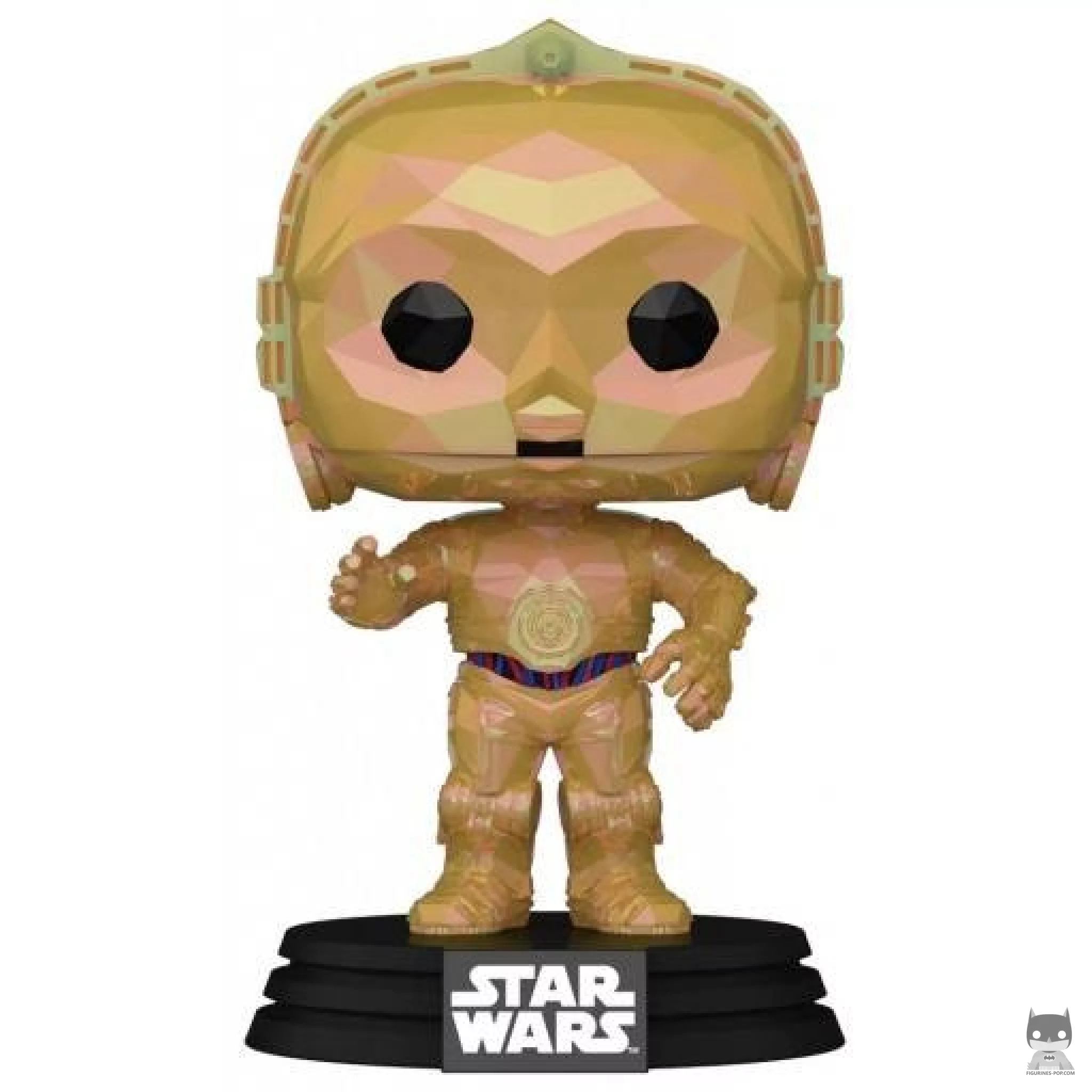 Figura Funko Pop! C-3PO (Facetado) (Disney 100)