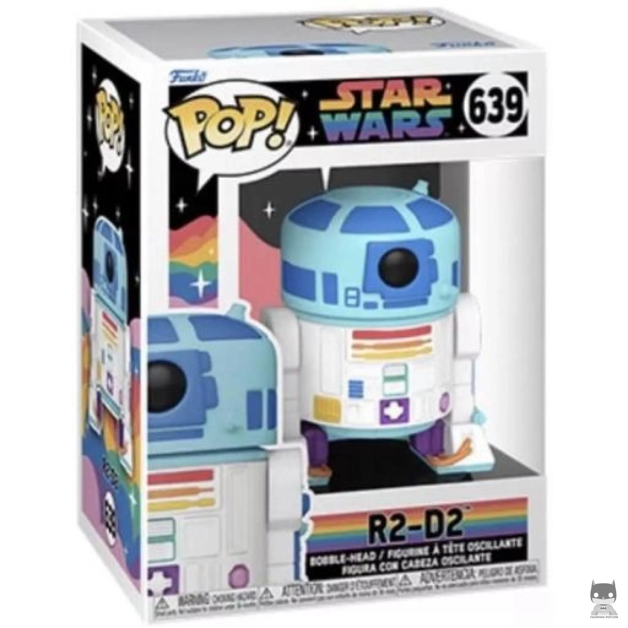 Figura Funko Pop! R2-D2 en su caja