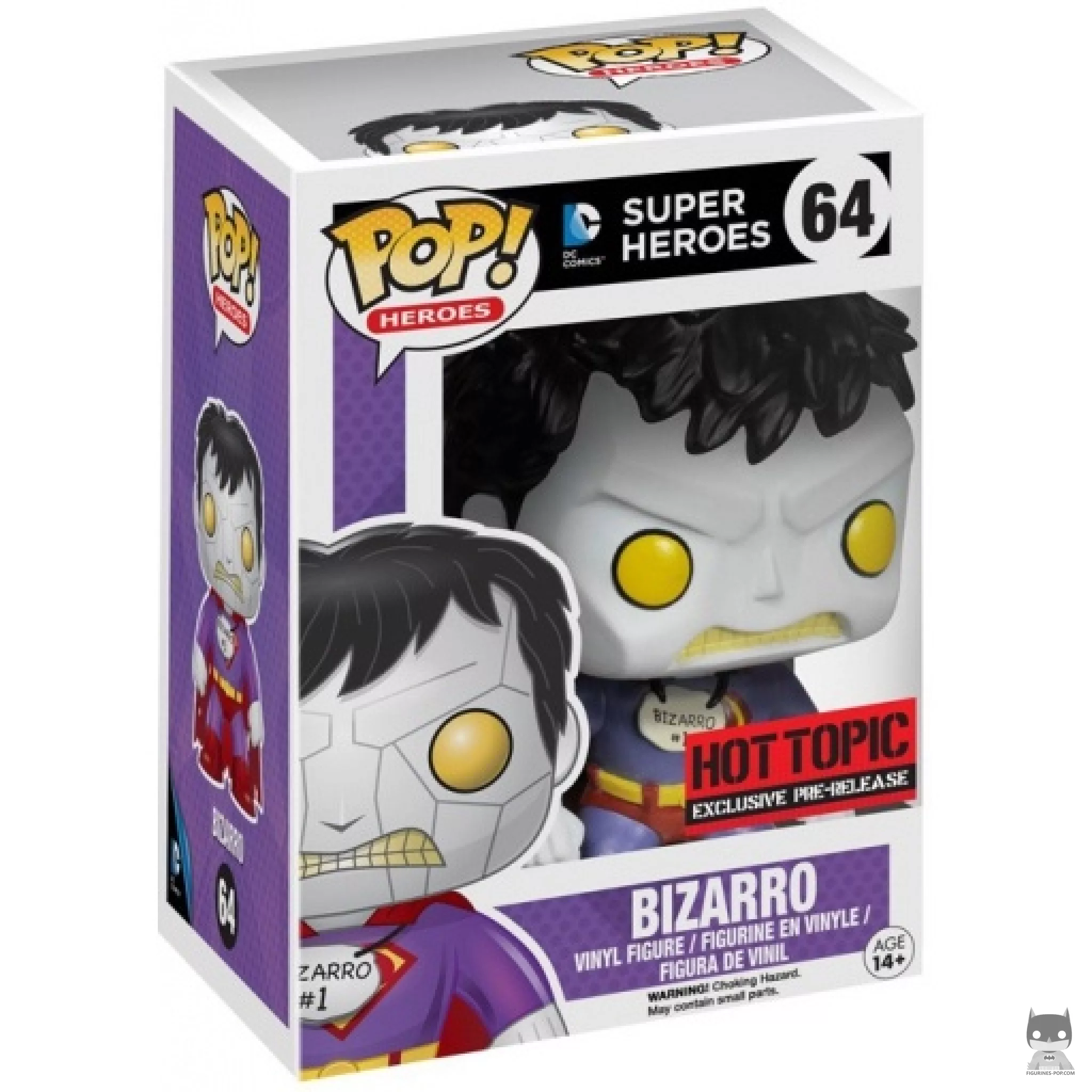 Figura Funko Pop! Bizarro en su caja