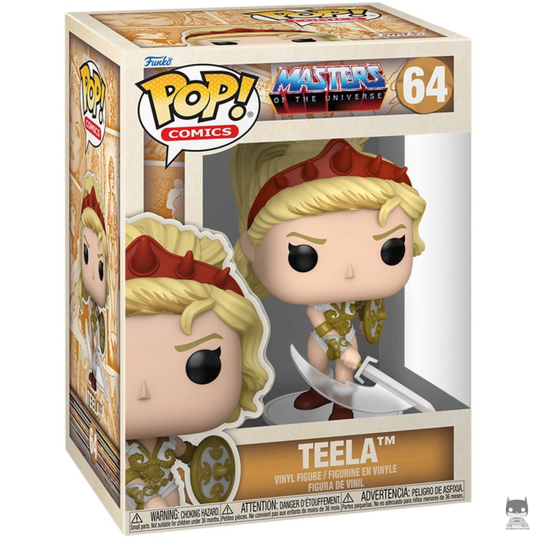 Figura Funko Pop! Teela (Vintage) en su caja