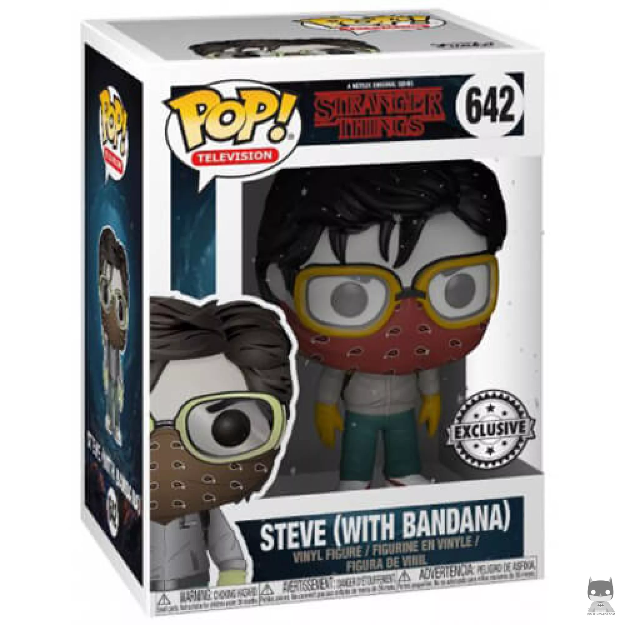 Figura Funko Pop! Steve con pañuelo en su caja
