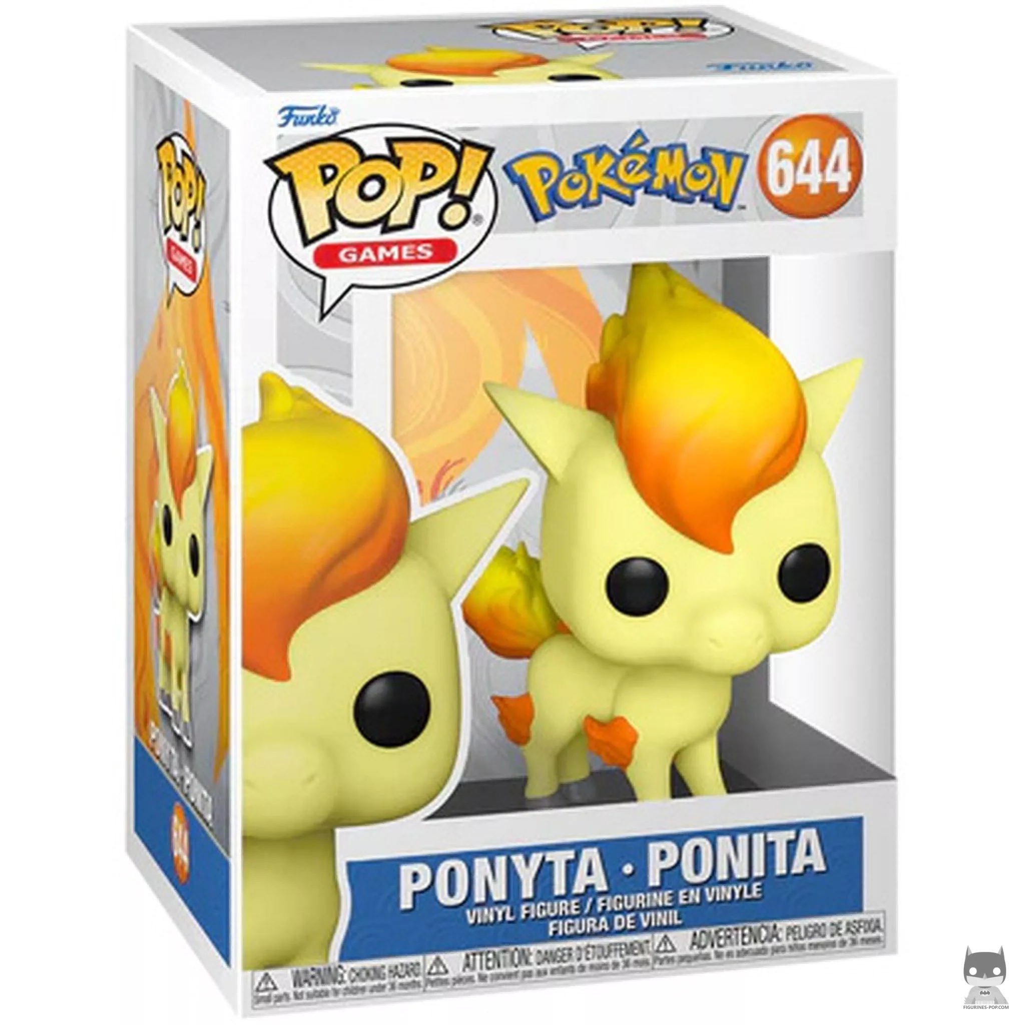 Figura Funko Pop! Ponyta en su caja