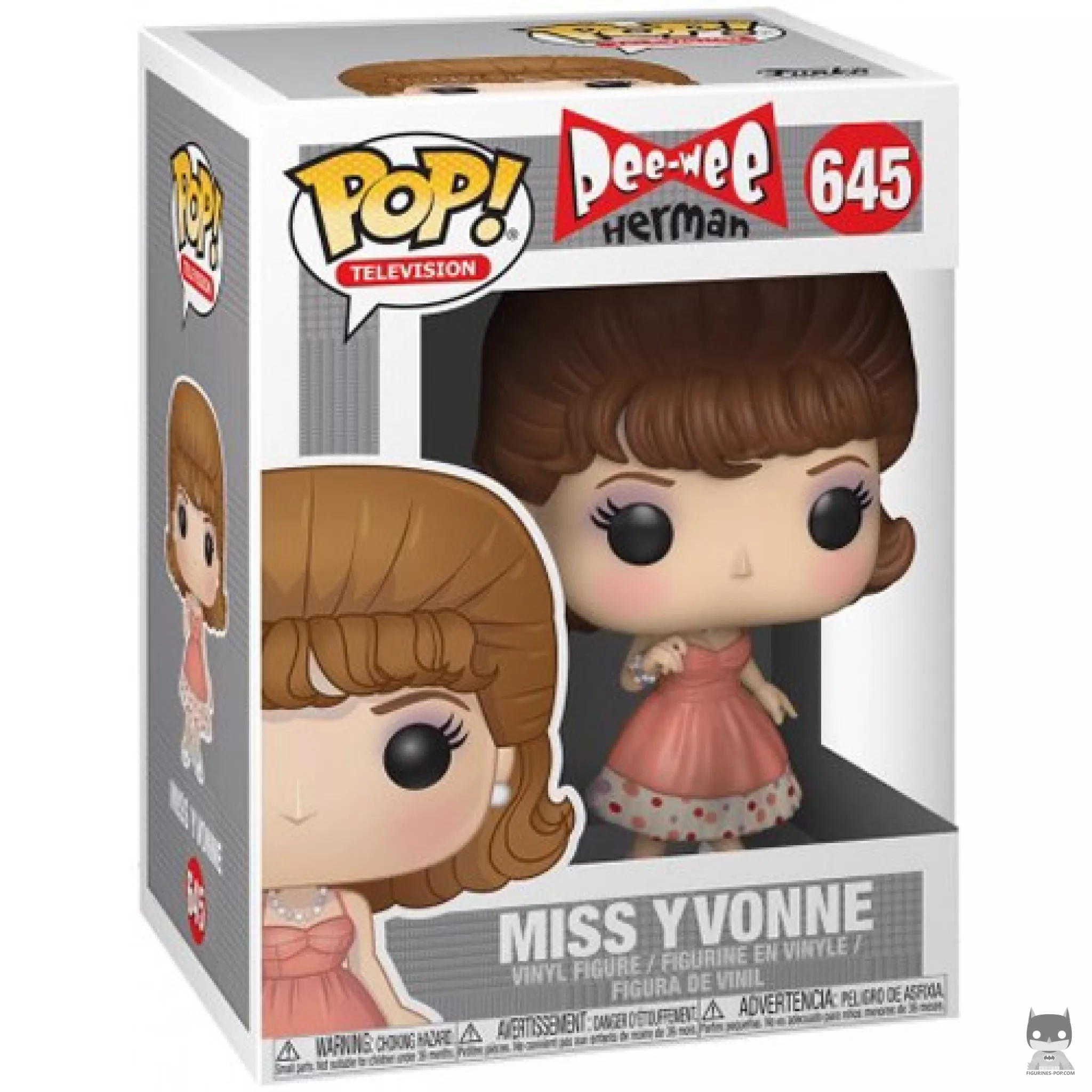 Figura Funko Pop! Miss Yvonne en su caja
