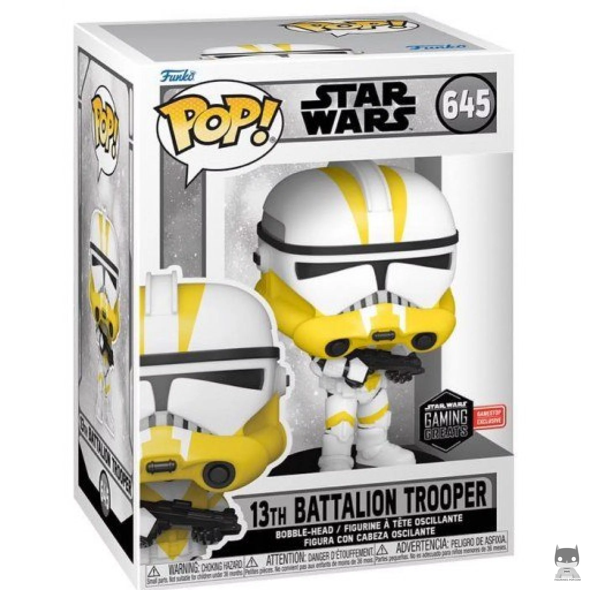 Figura Funko Pop! Soldado del 13.º batallón en su caja