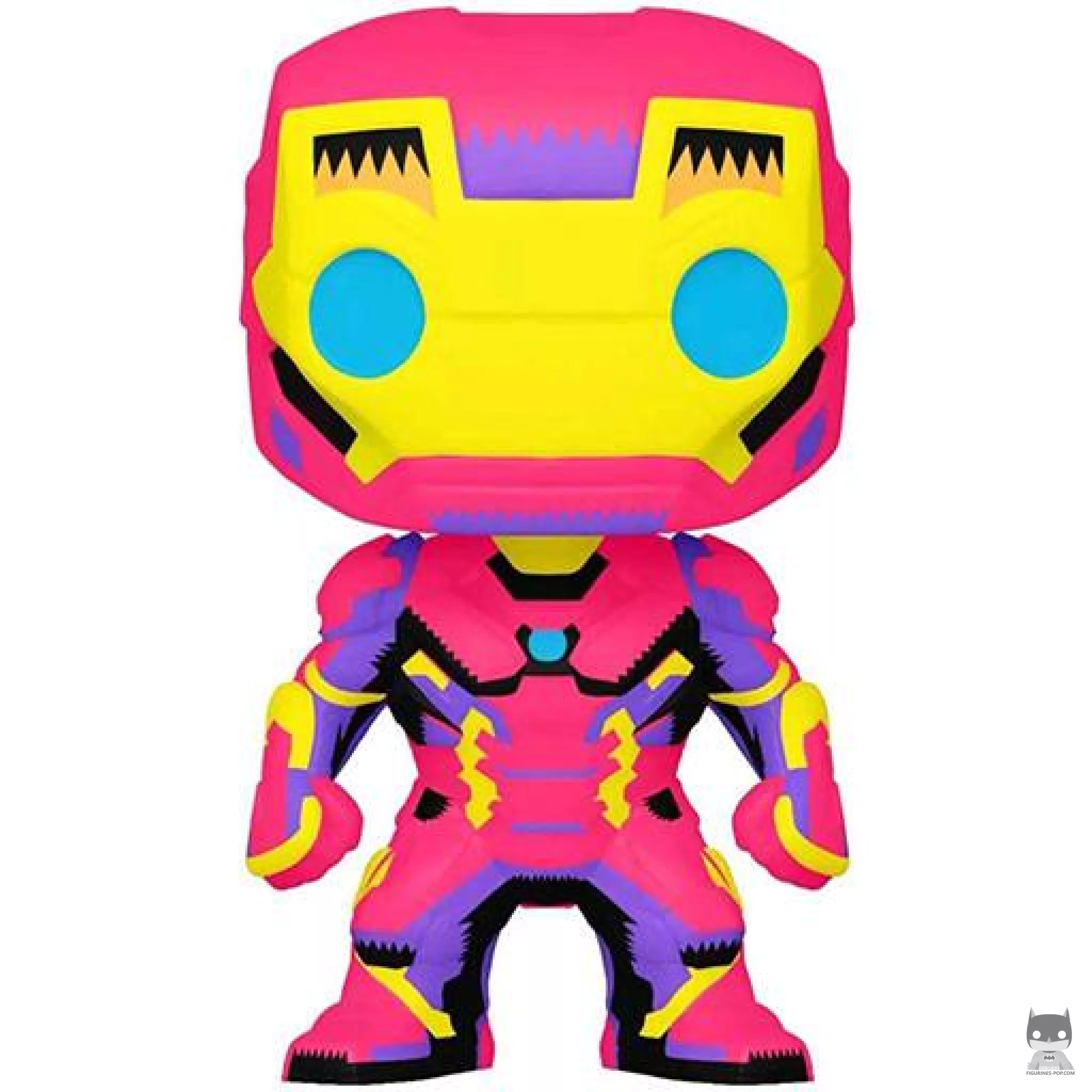 Figura Funko Pop! Iron Man (Luz negra) (Marvel Comics)