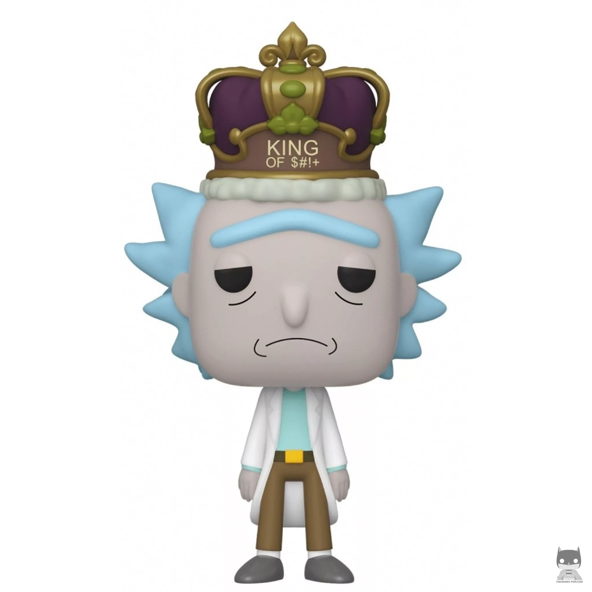 Figura Funko Pop! Rick con corona (Rick y Morty)