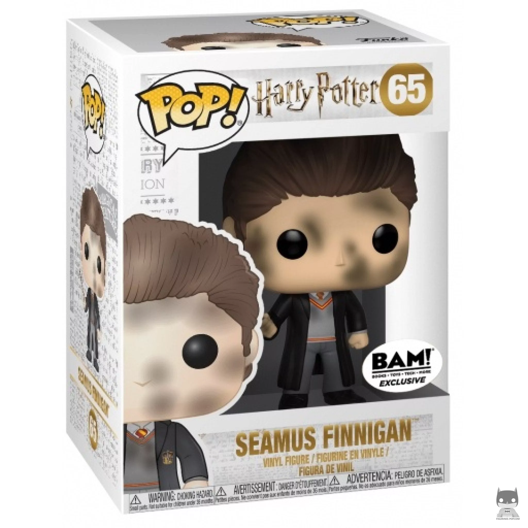 Figura Funko Pop! Seamus Finnigan en su caja