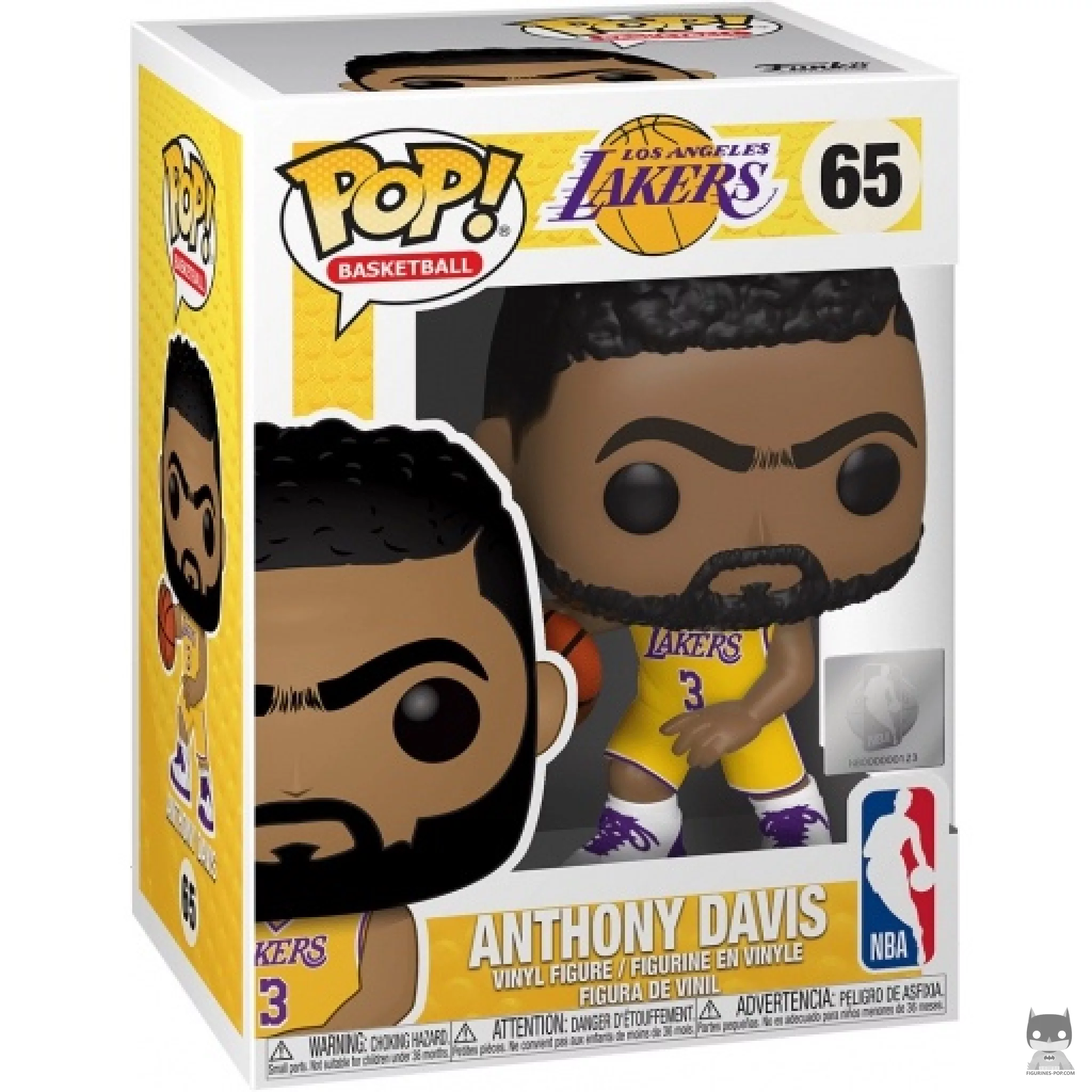 Figura Funko Pop! Anthony Davis en su caja
