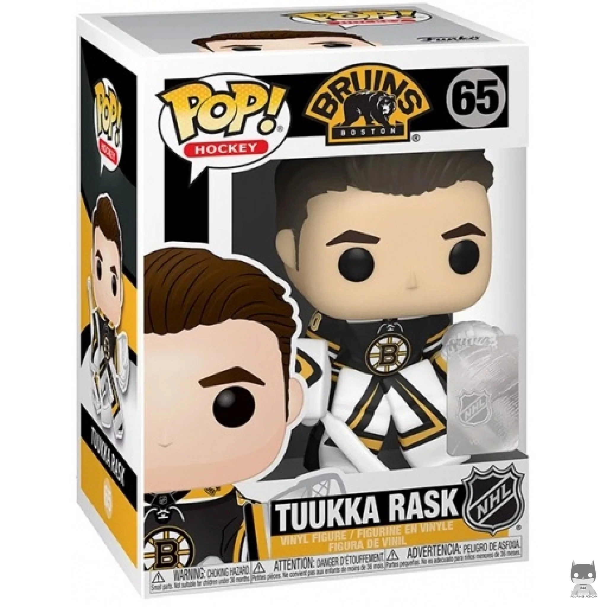 Figura Funko Pop! Tuukka Rask en su caja