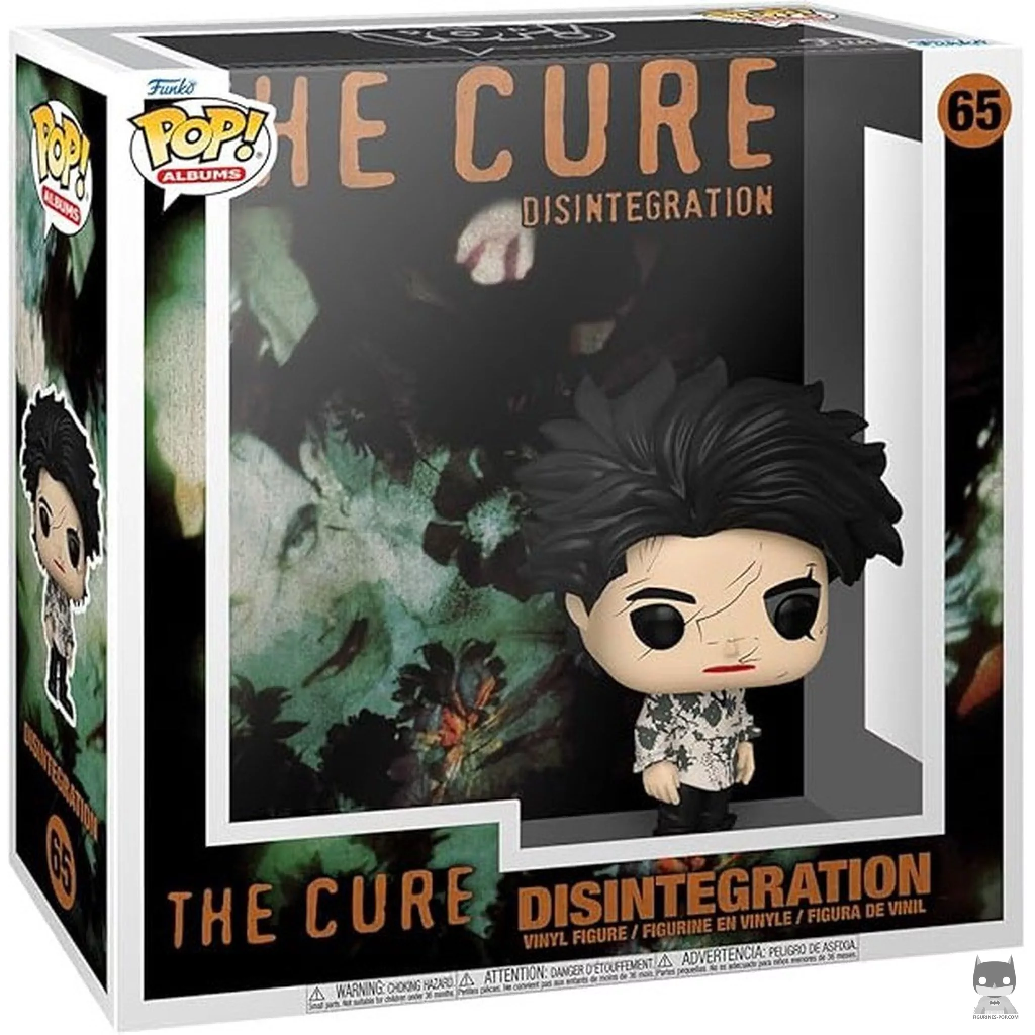 Figura Funko Pop! The Cure : Disintegration en su caja