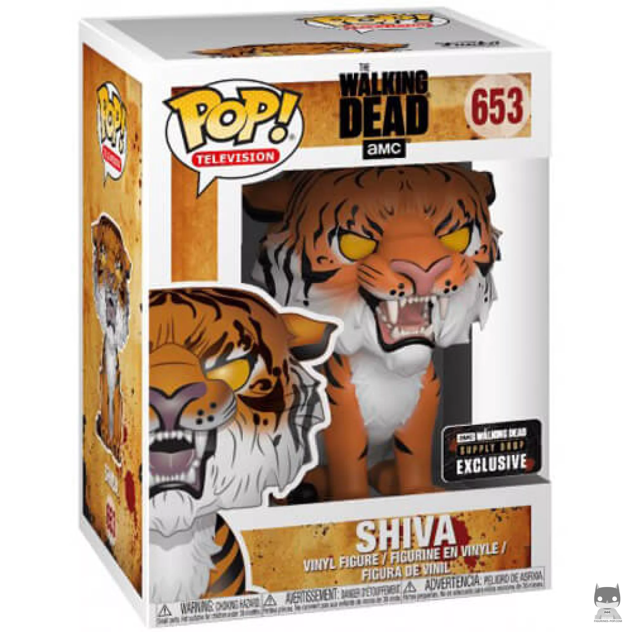 Figura Funko Pop! Shiva la tigresa en su caja