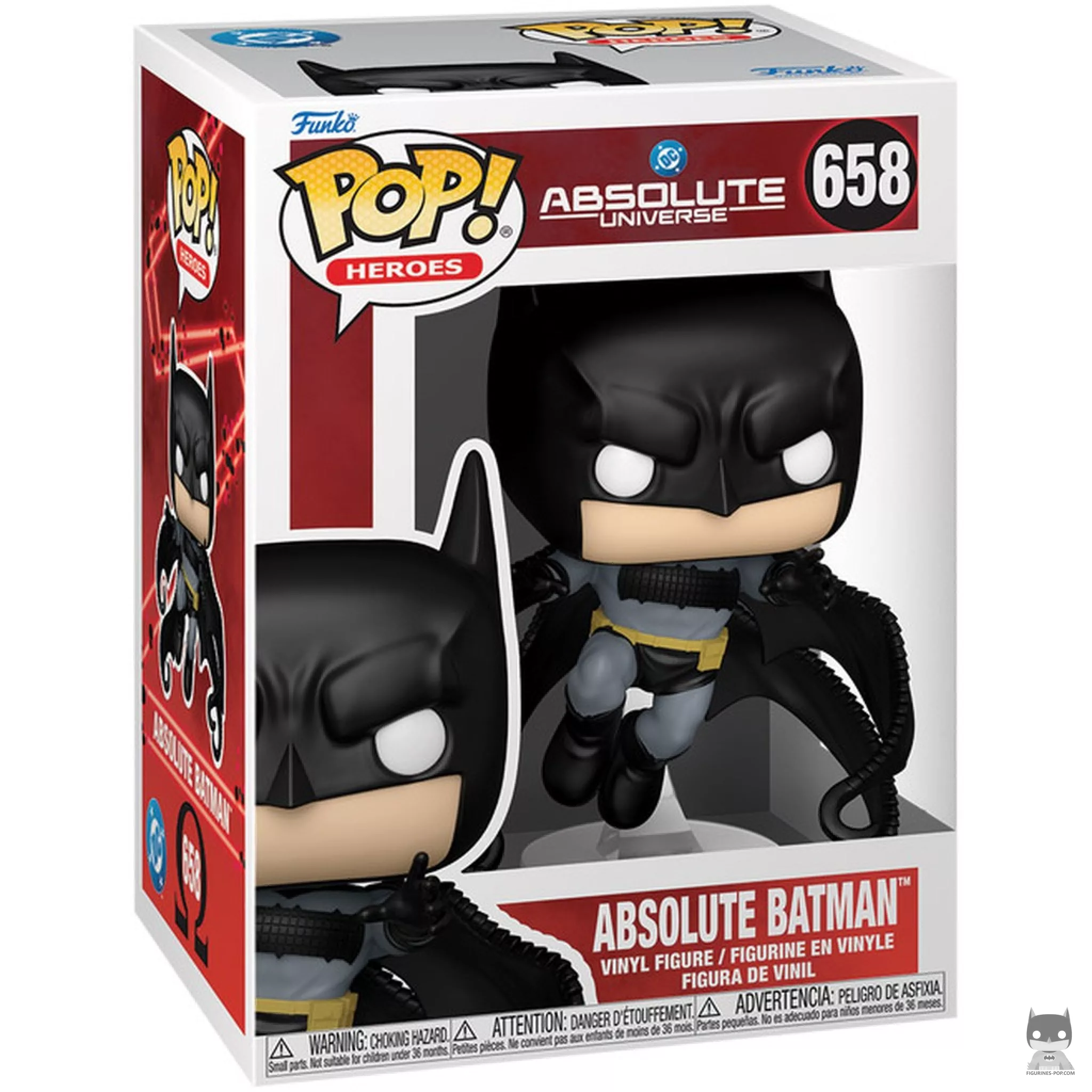 Figura Funko Pop! Absolute Batman en su caja