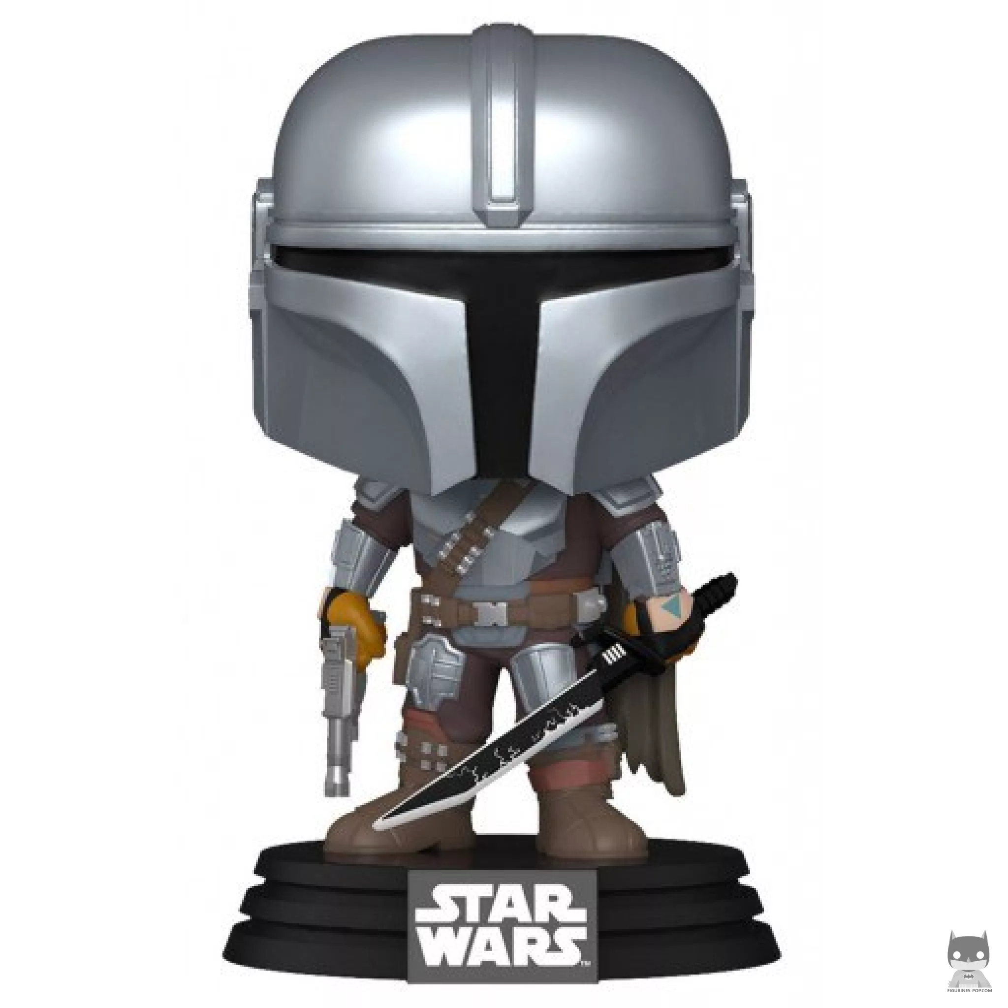 Figura Funko Pop! Mandaloriano con el Sable Oscuro (The Mandalorian (Star Wars))