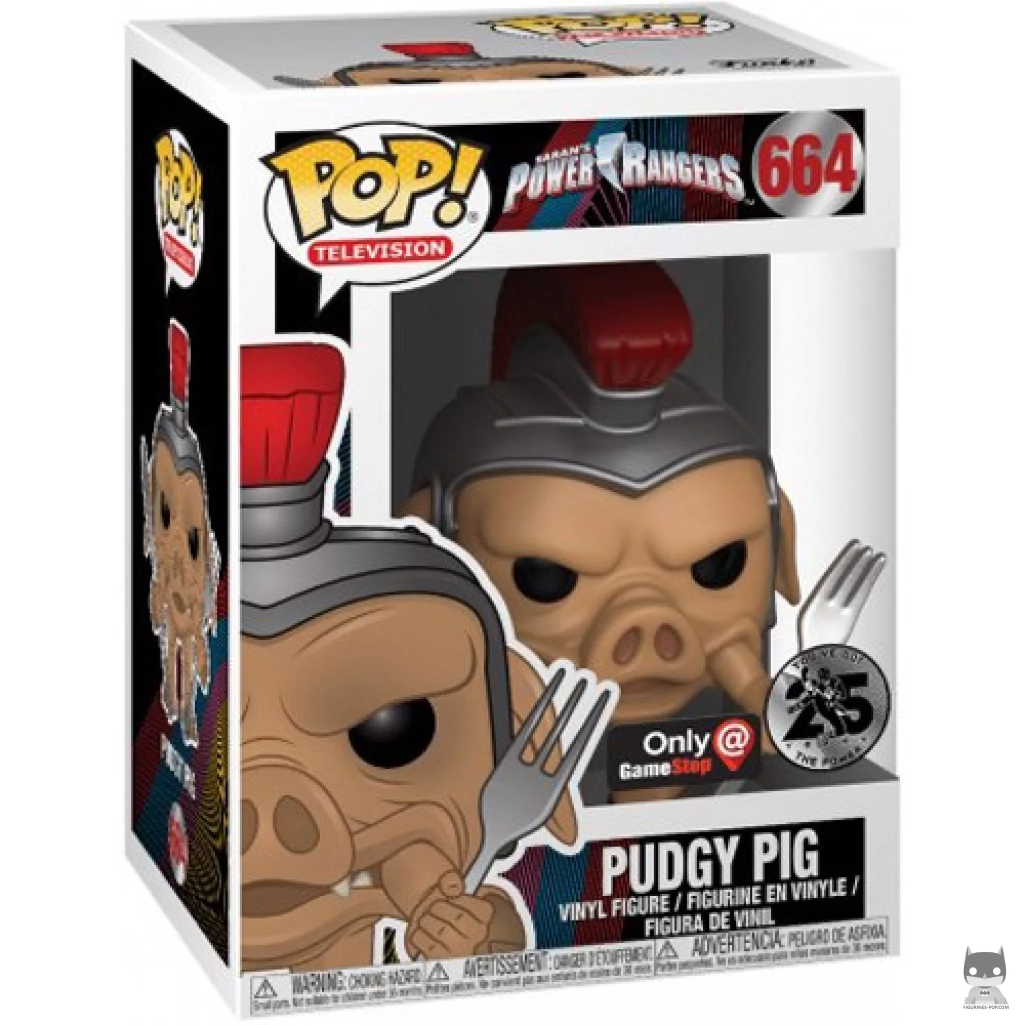 Figura Funko Pop! Pudgy Pig en su caja