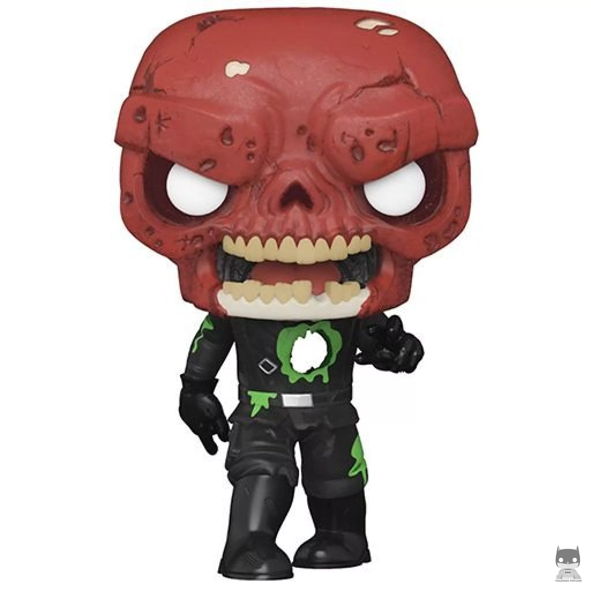 Figura Funko Pop! Cráneo Rojo zombi (Marvel Zombies)